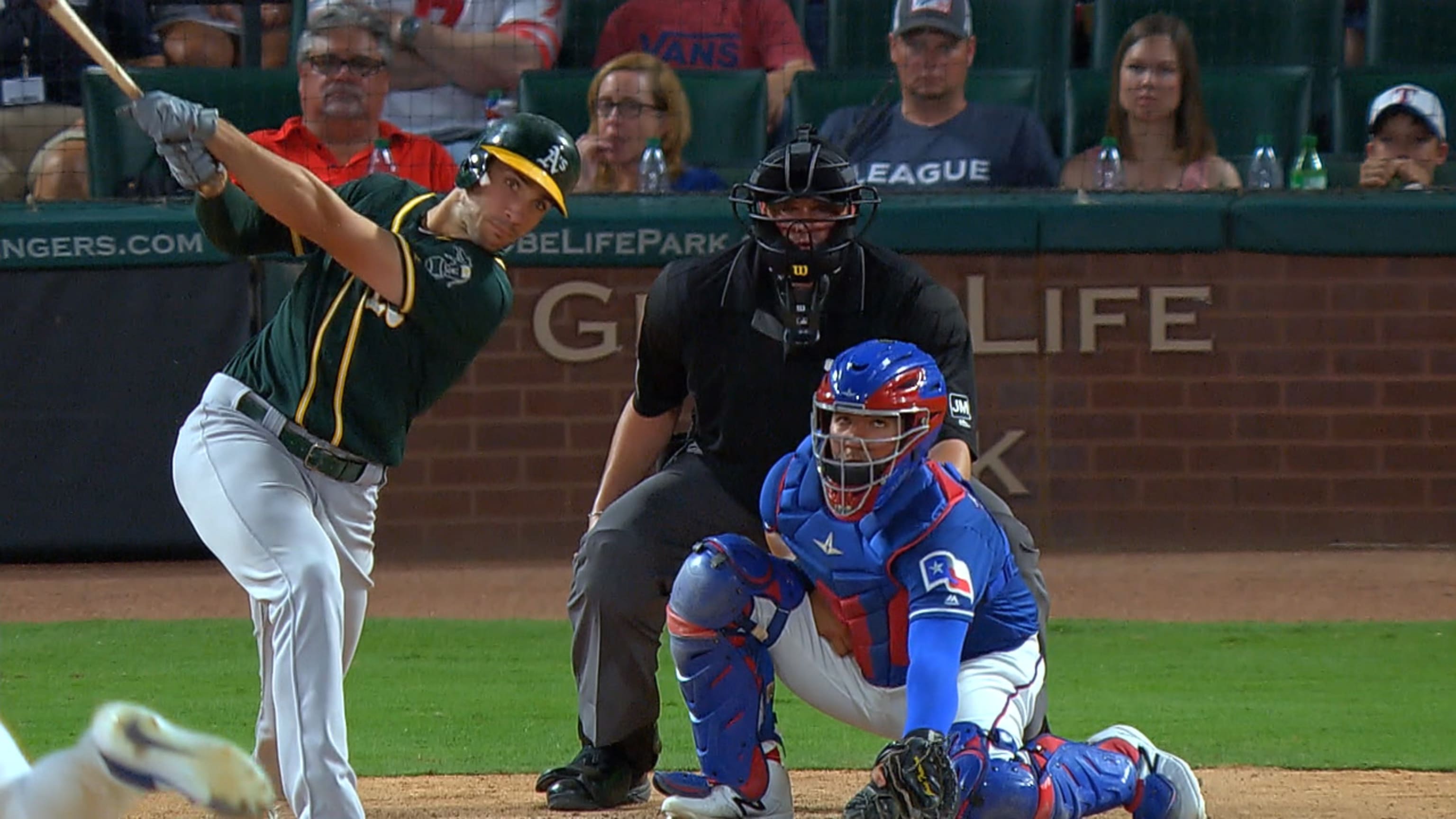 Olson's solo home run