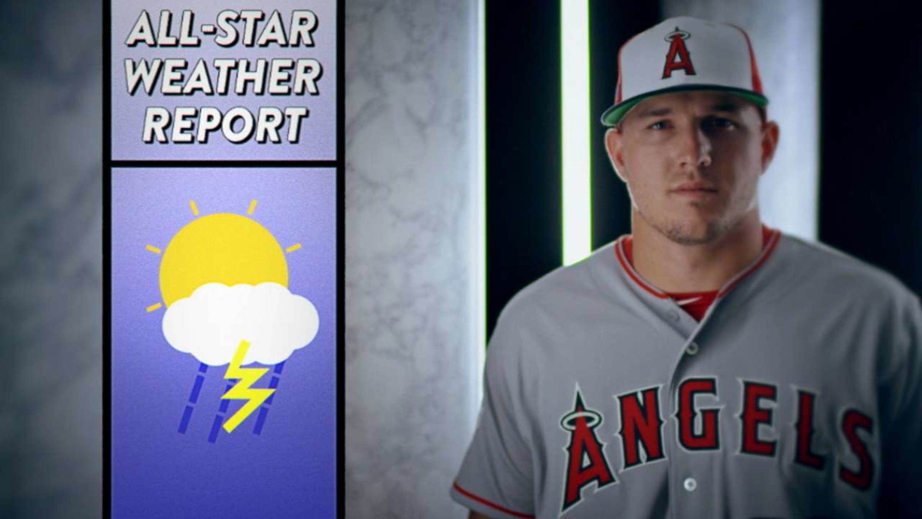 Mike Trout Hit A Homer In The All Star Game But He Also Read A Weather Report To Ken Rosenthal On The Air Mlb Com