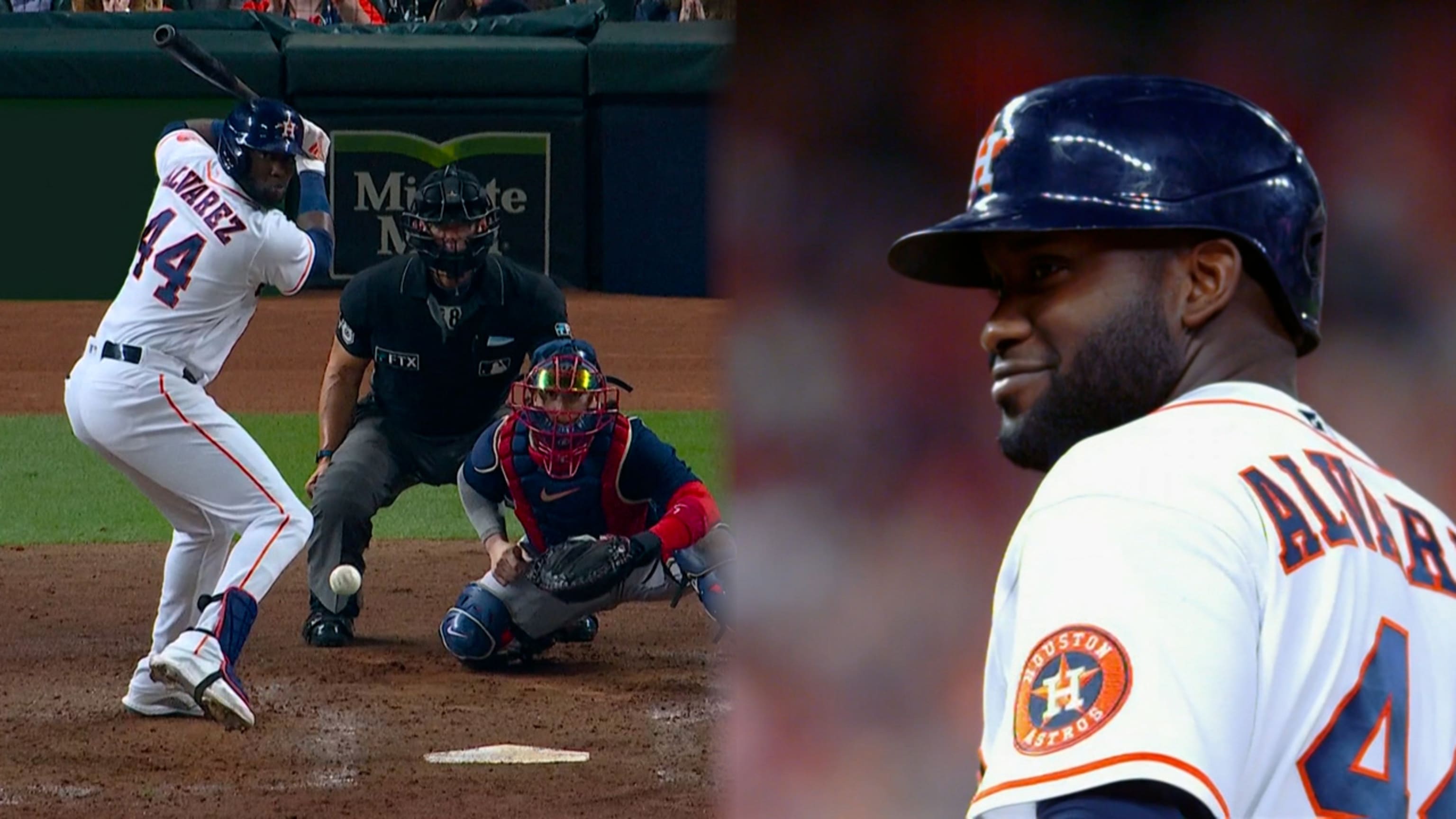 Yordan Álvarez se va de 4-4