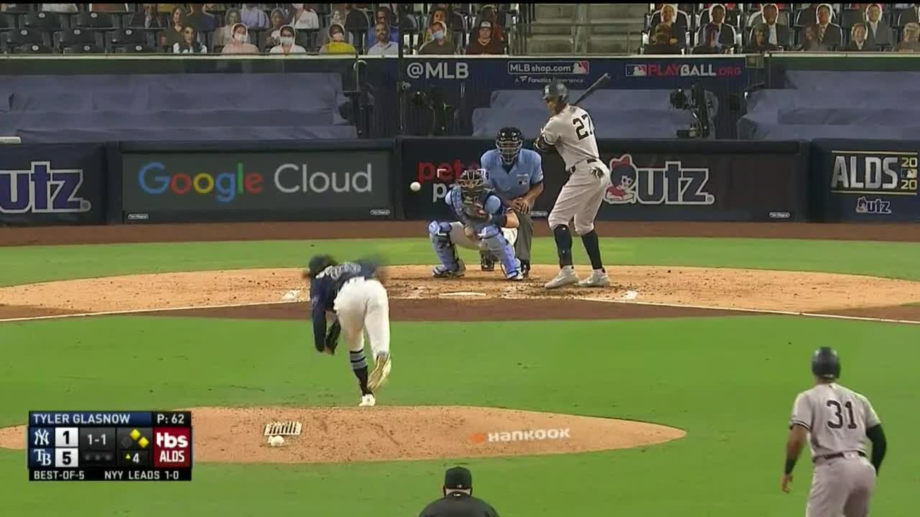 Cañonazo de tres carreras de Giancarlo Stanton