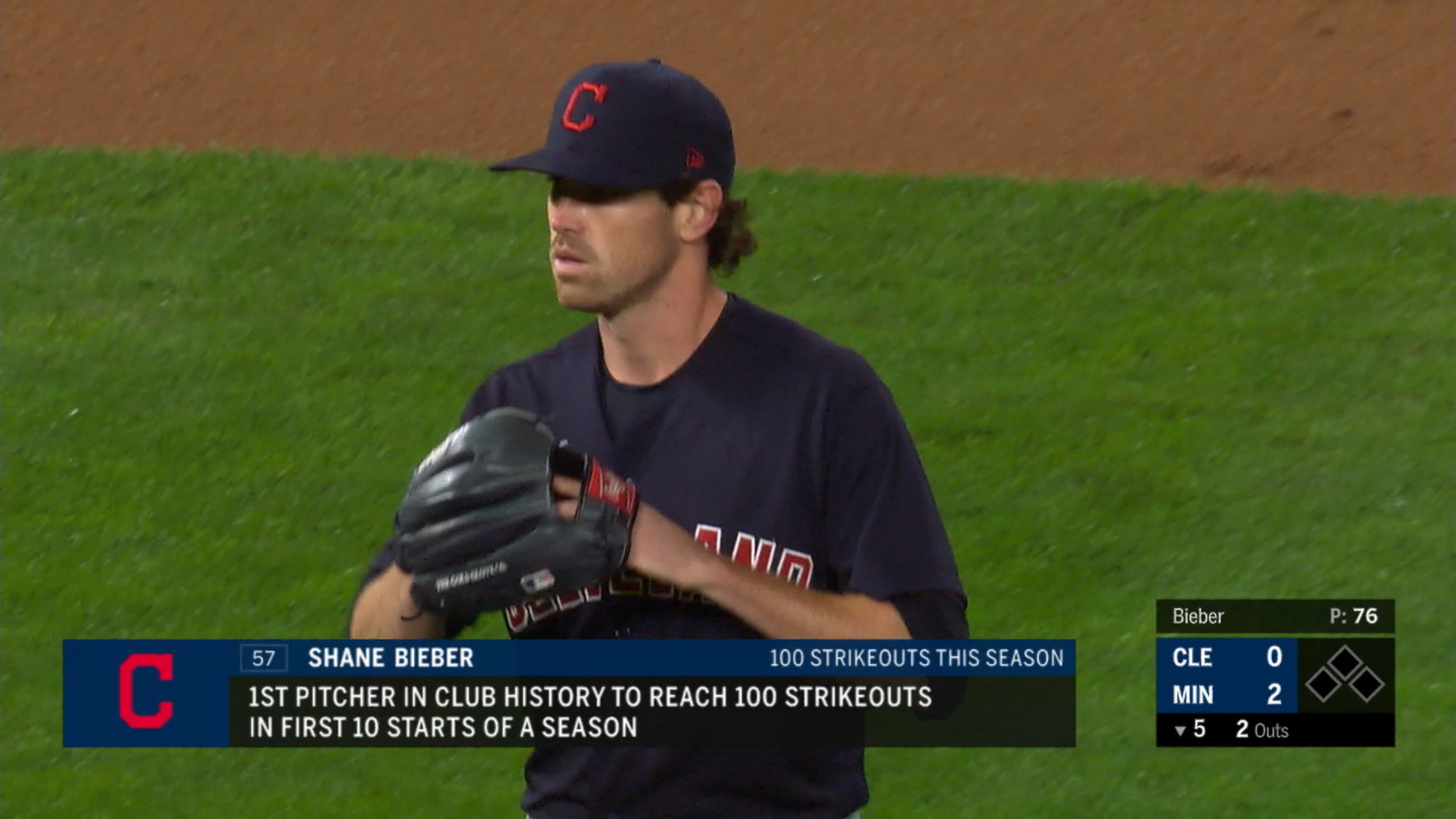 Bieber logra 100 ponches