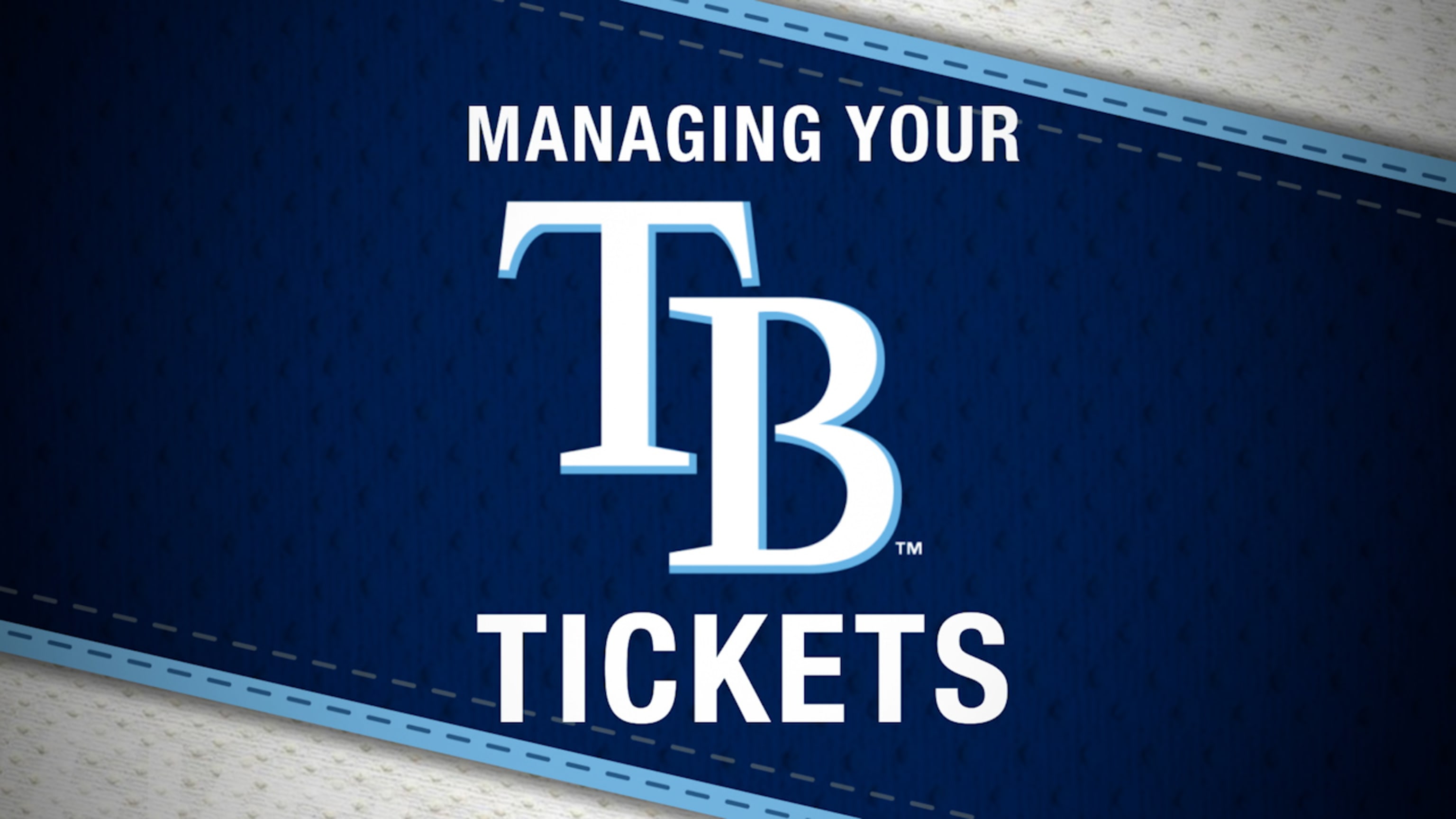 Tampa Bay Rays MLB Tickets for sale