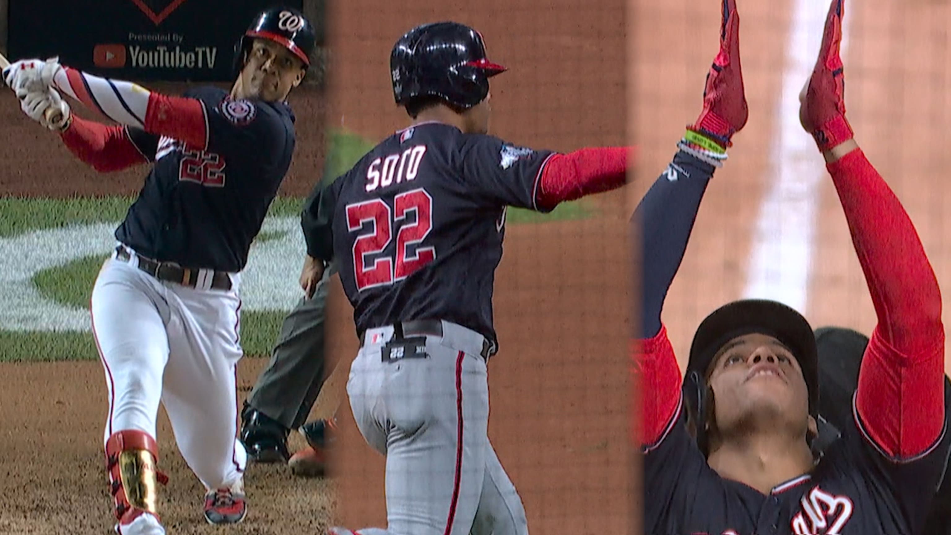 Soto pega tres HR en la Serie Mundial