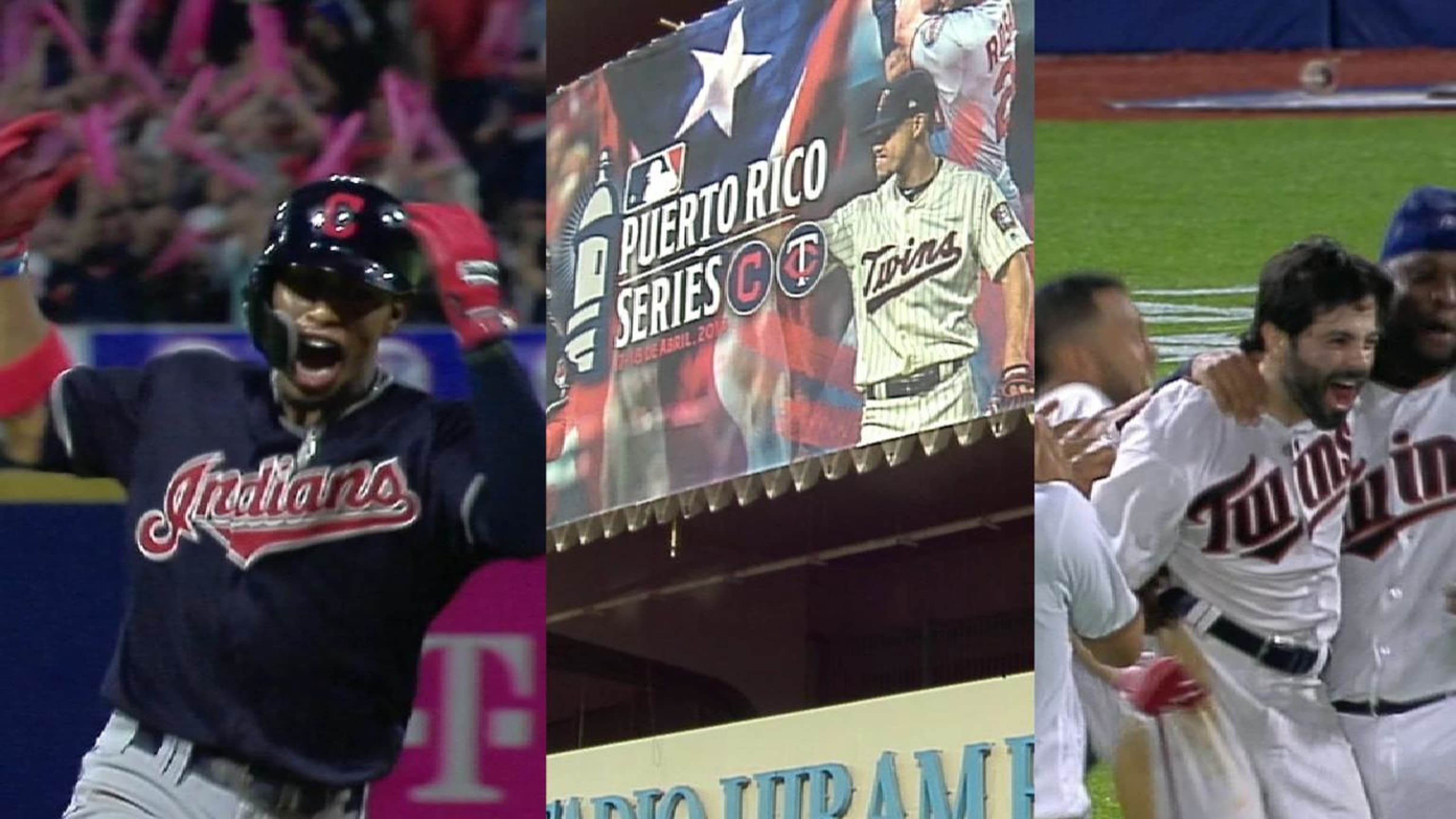 MLB in Puerto Rico: today the Twins and Cleveland, next time the