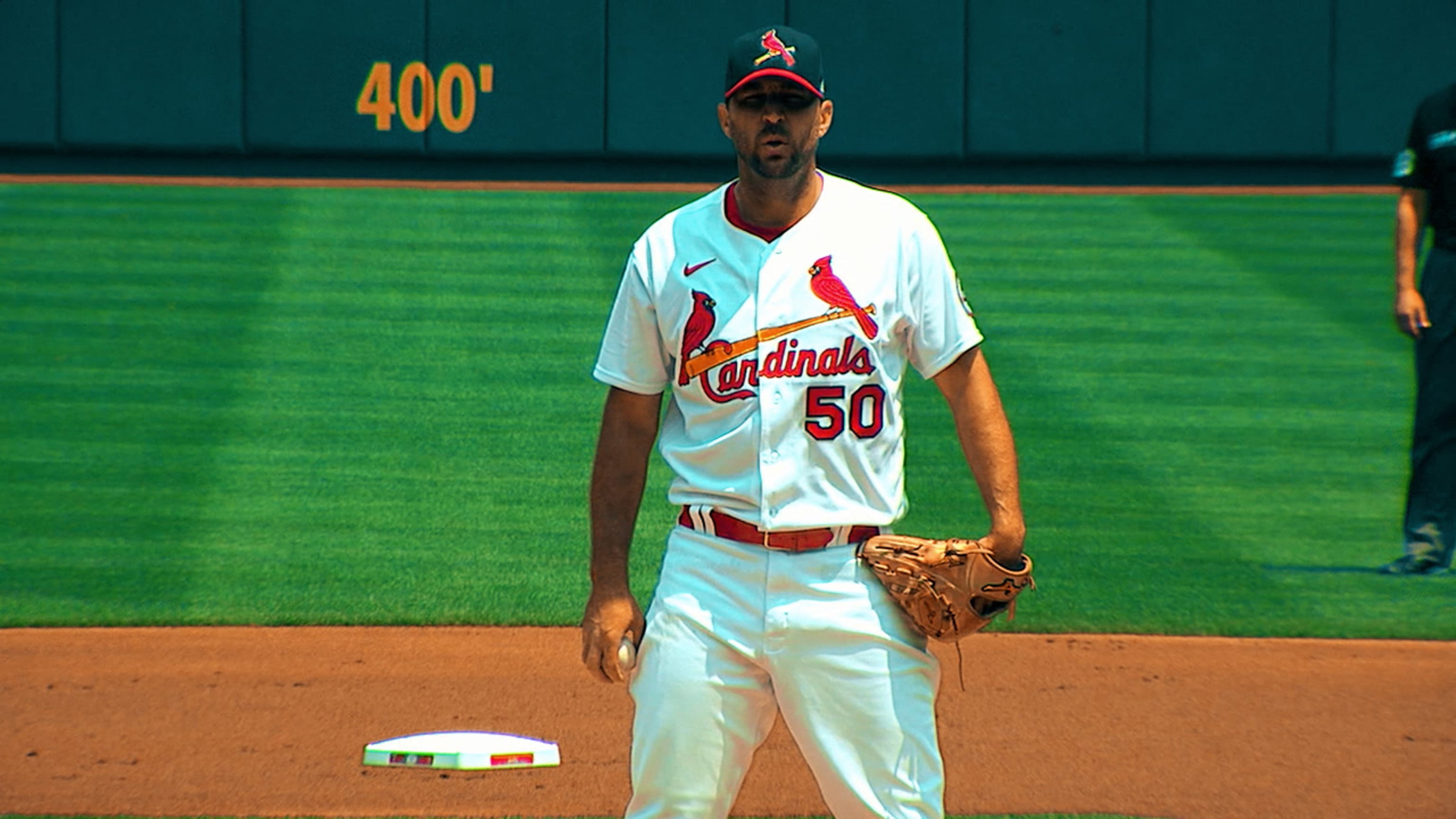 Cardinals Authentics: Game Used Jersey Adam Wainwright *MLB Battery Mate  Record* (9/14/22 - worn in 2nd Inning only)