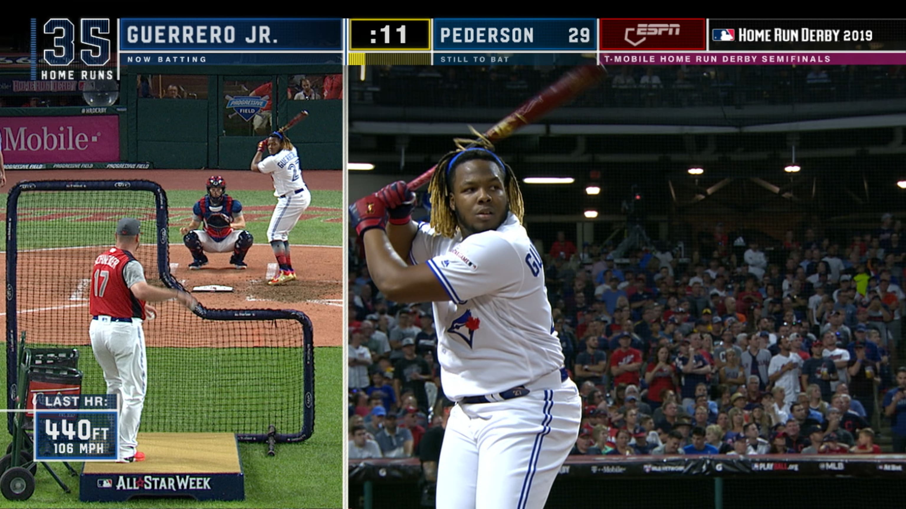 2019 Home Run Derby Round by Round results