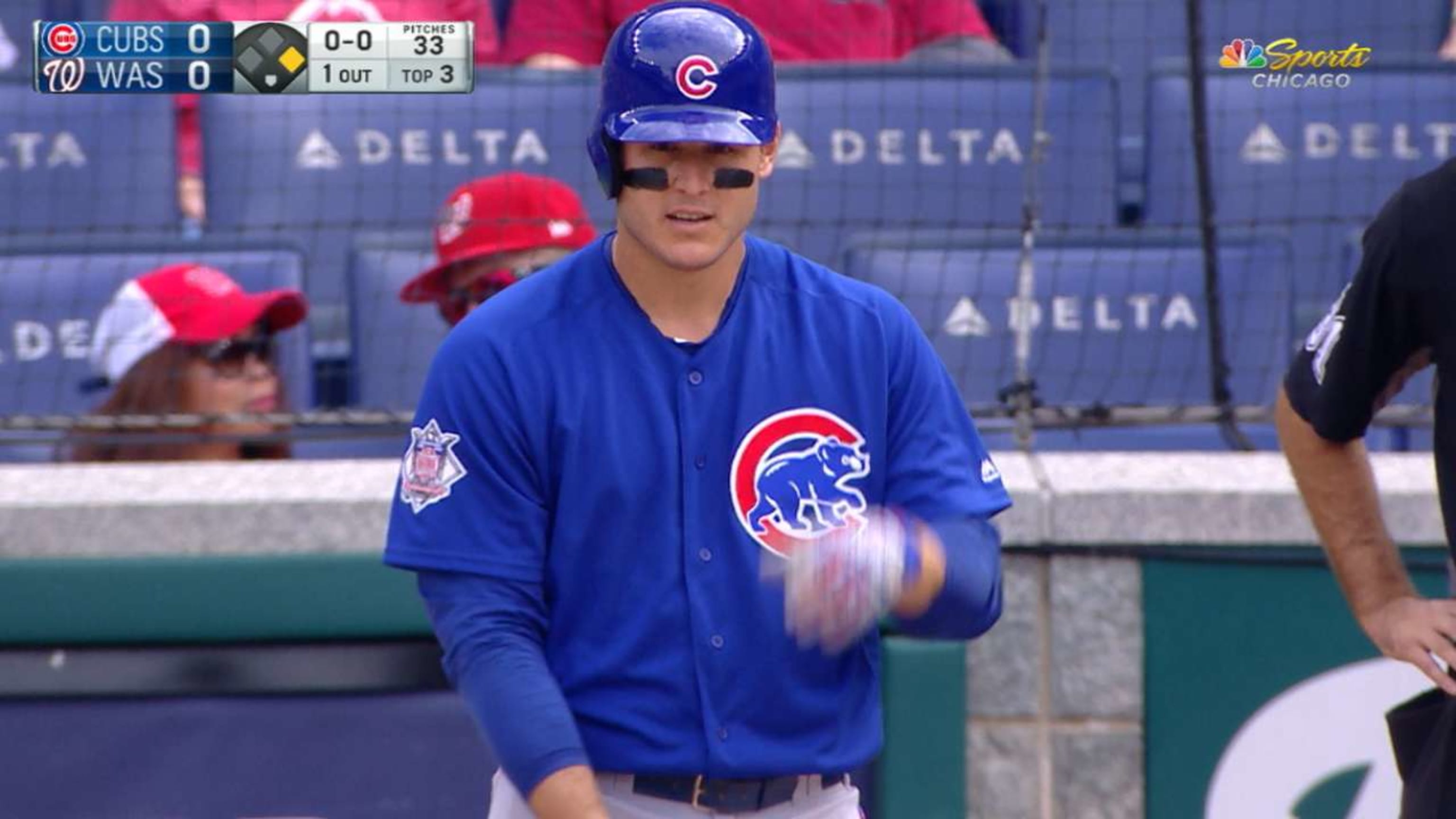 Anthony Rizzo during his time with Chicago Cubs