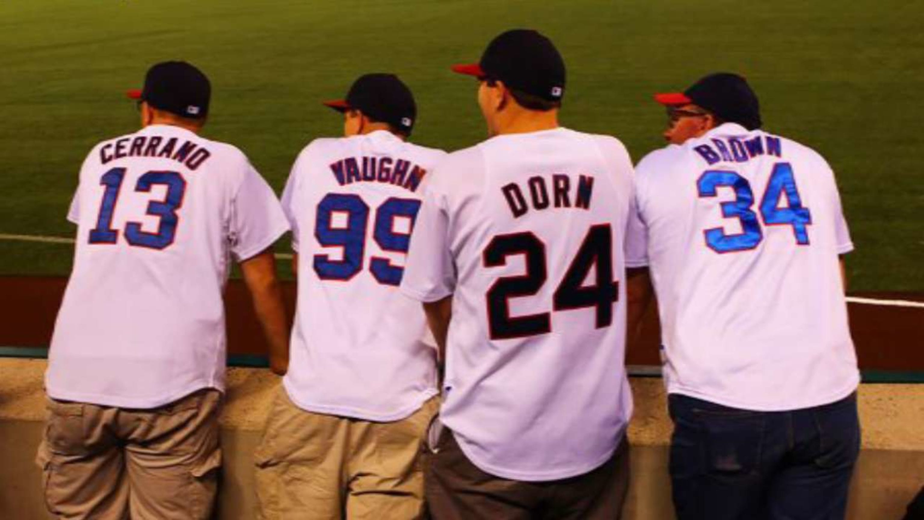 Four Indians fans went full 'Major League' to cheer on the Tribe in Anaheim