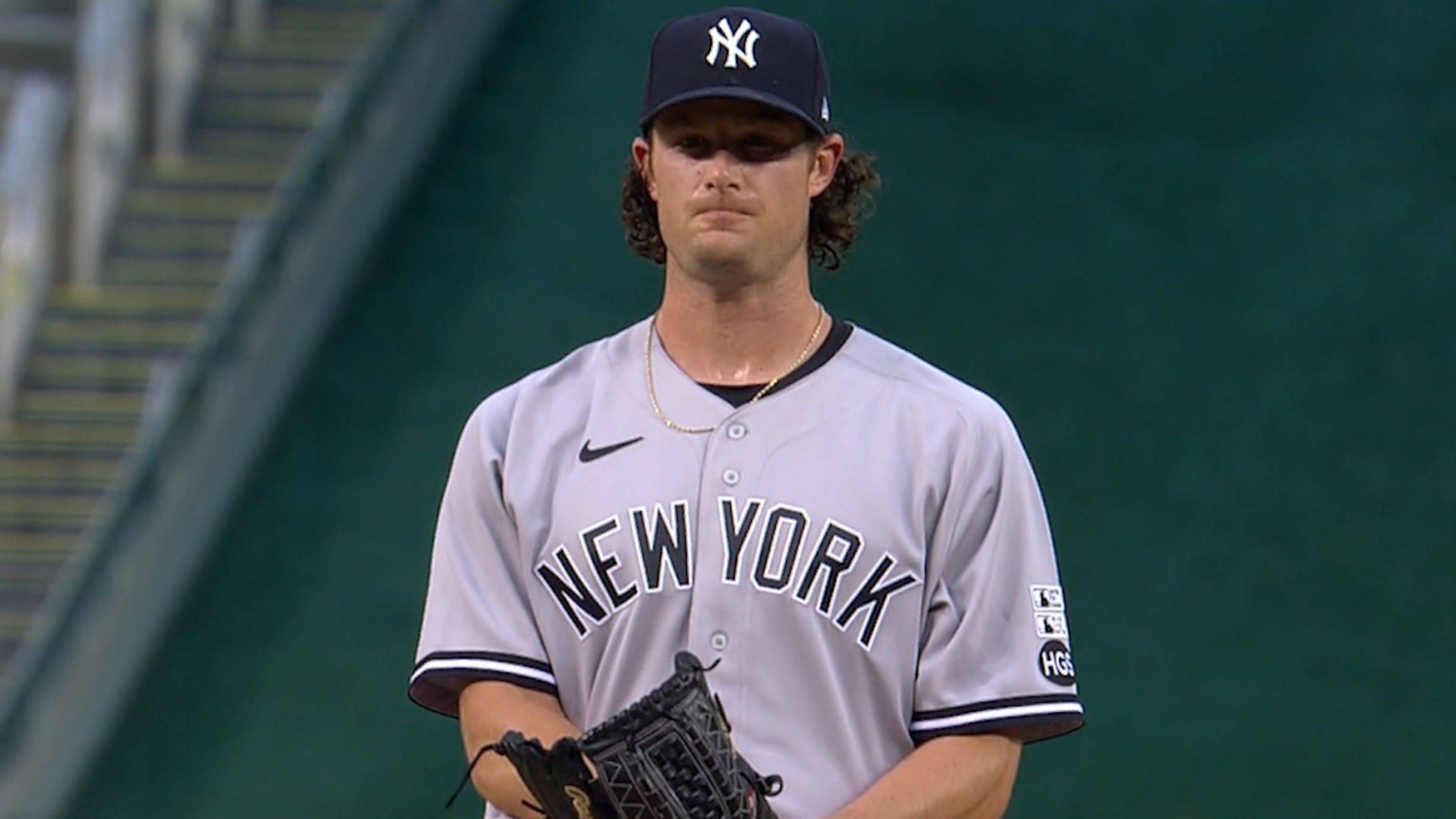 gerrit cole in yankees uniform
