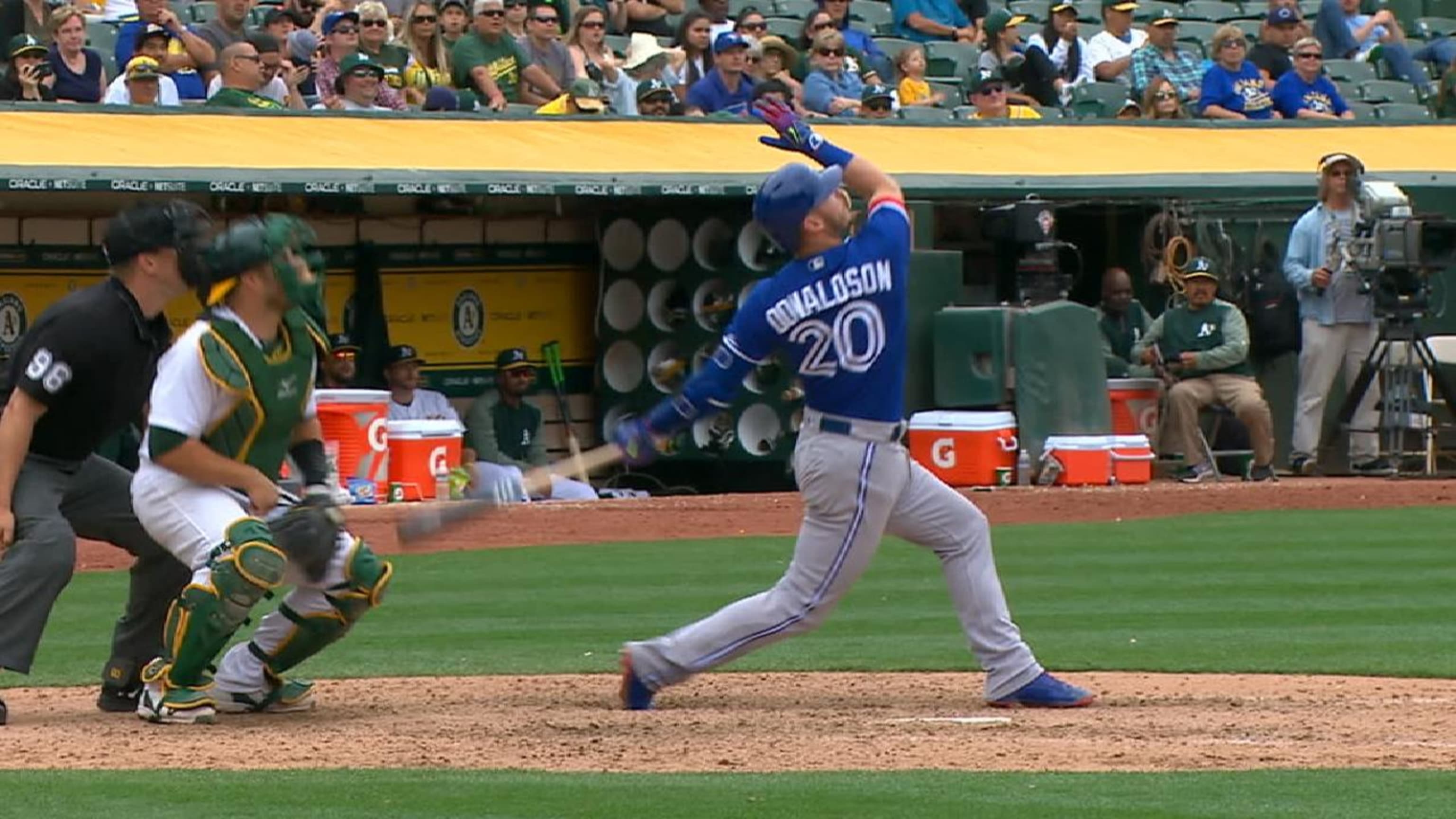 Is Josh 'Bringer of Rain' Donaldson the real force behind all of these  early-season weather delays?