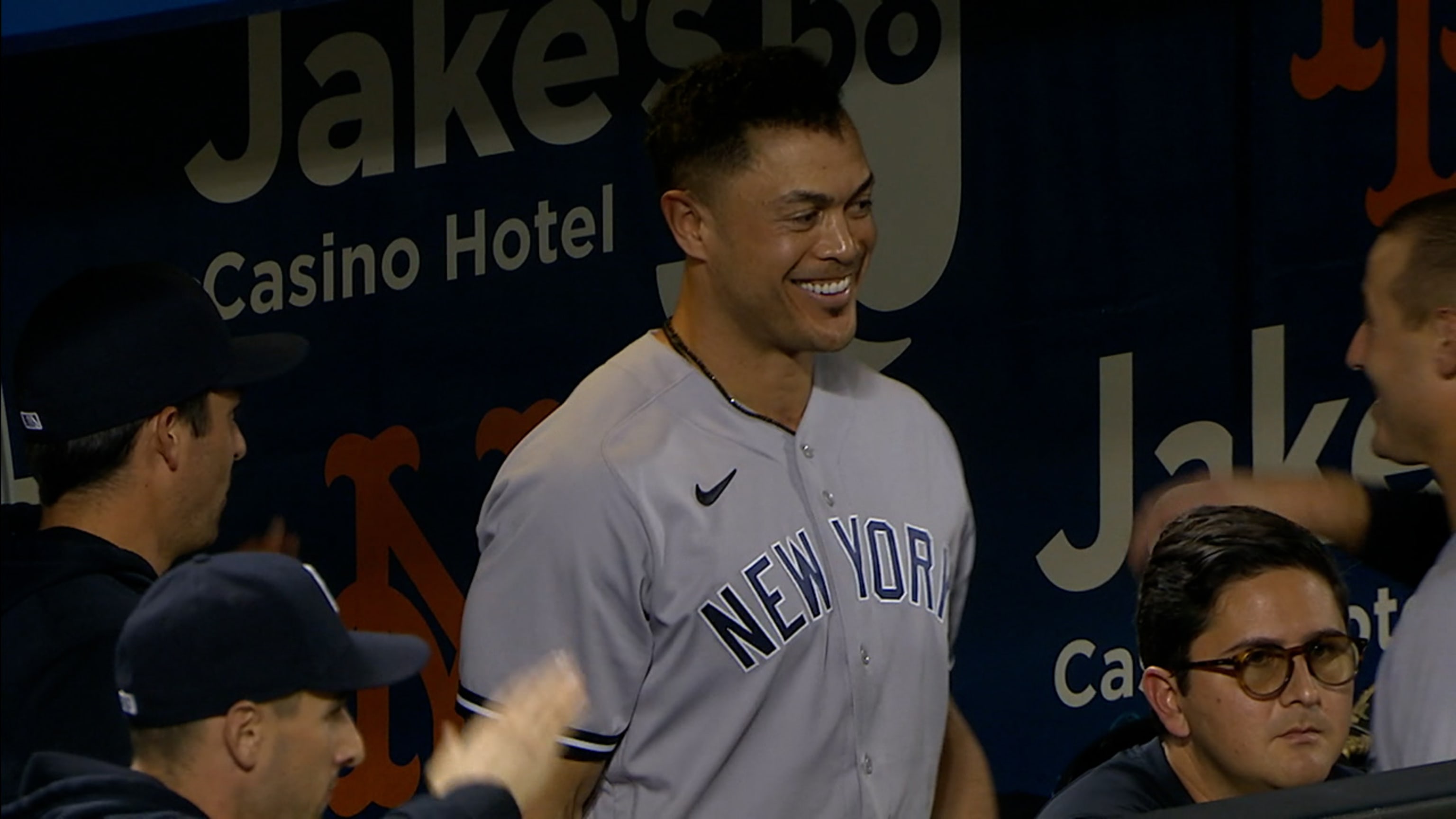 Giancarlo Stanton homers, causes benches to clear vs. Mets