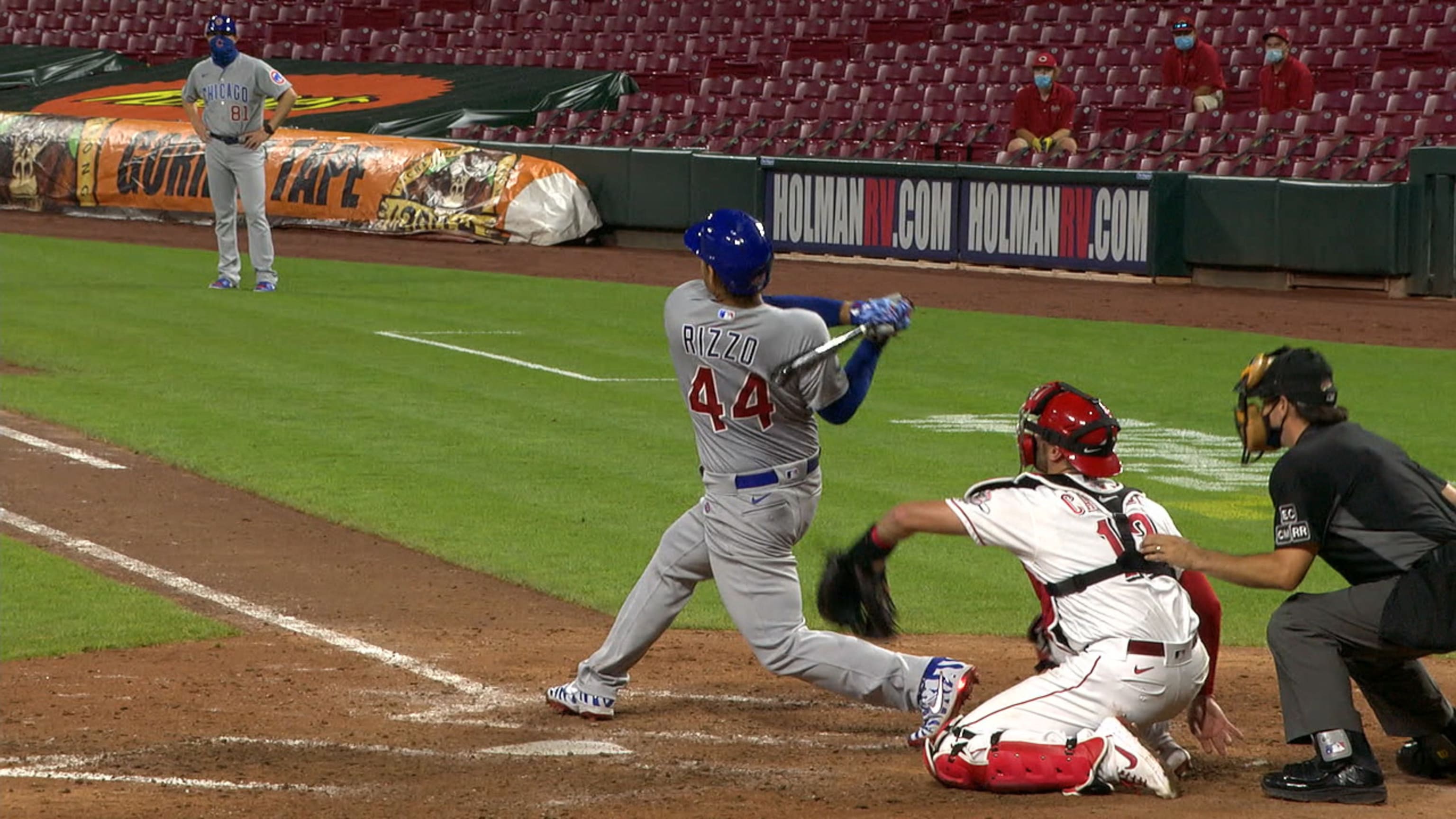 Tercer HR de Anthony Rizzo