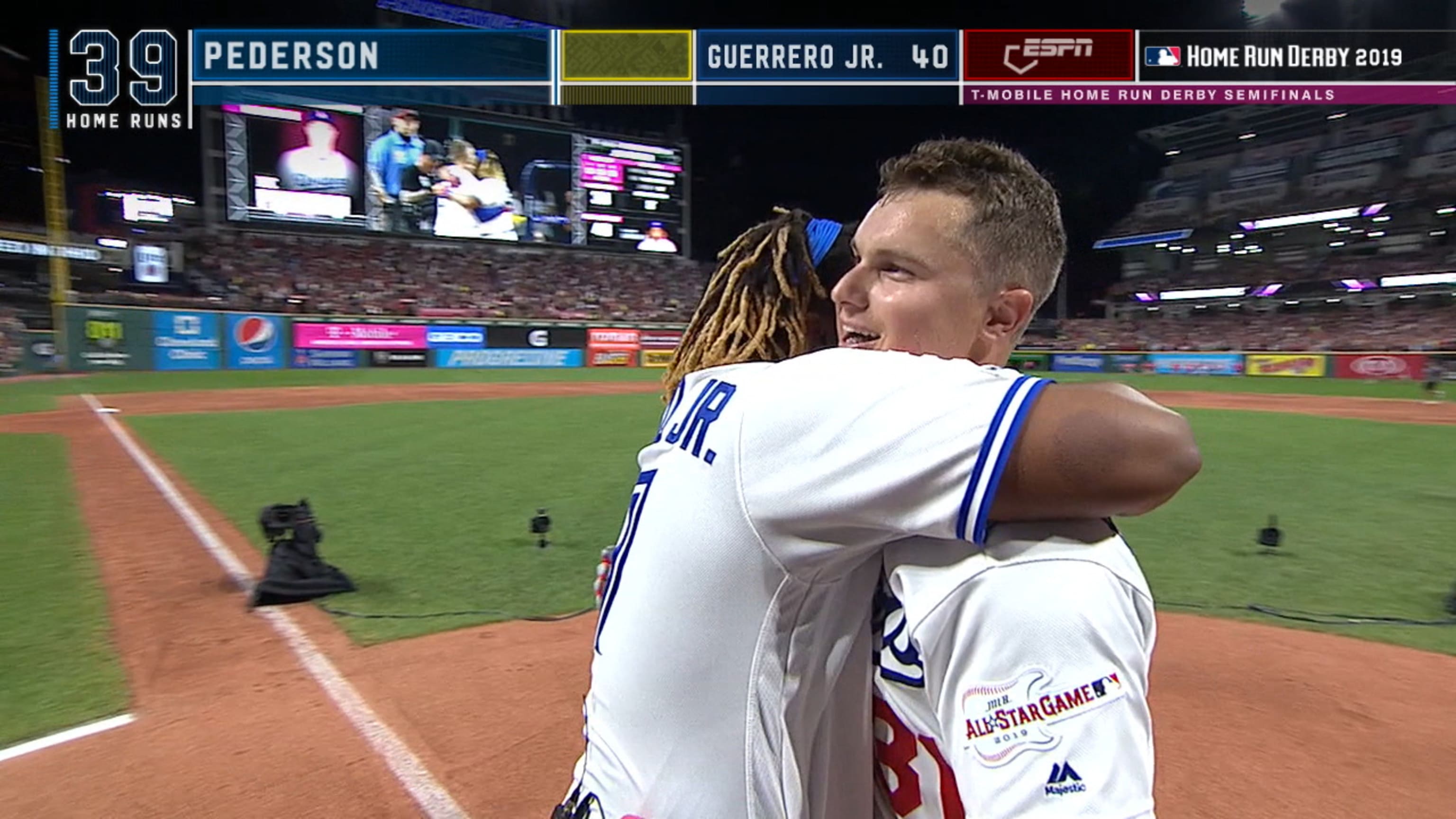 Joc Pederson & Vlad Guerrero Jr. was a legendary Home Run Derby matchup 