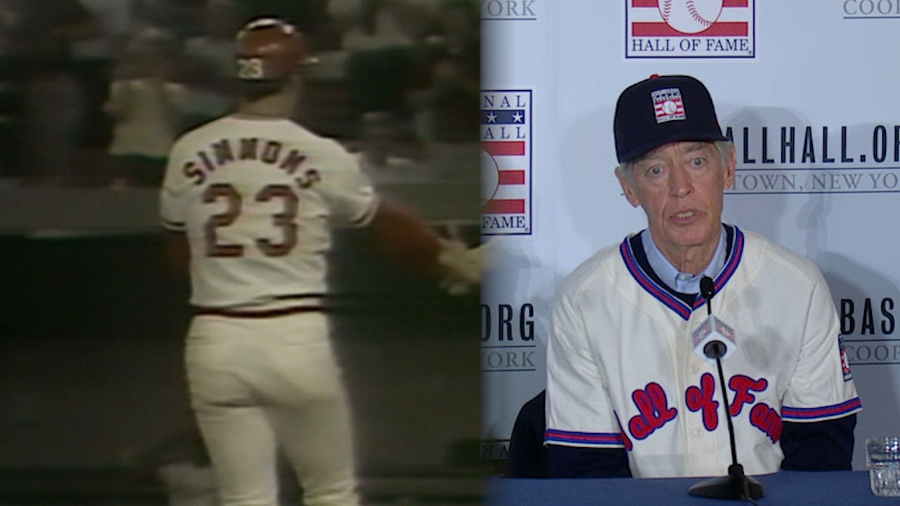 Ted simmons outlet jersey number