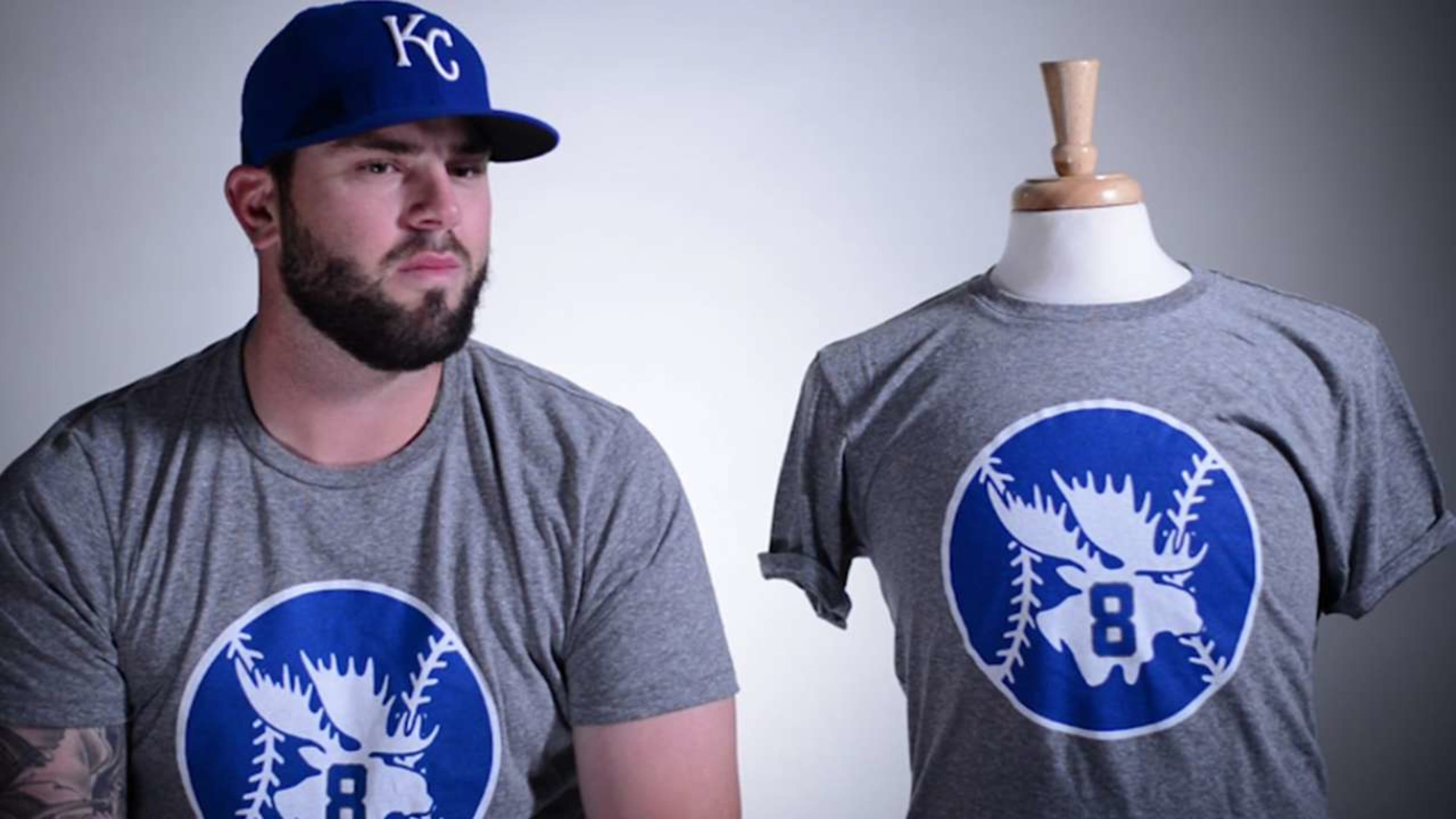 Mike Moustakas T-shirts benefit ACE 30 Fund