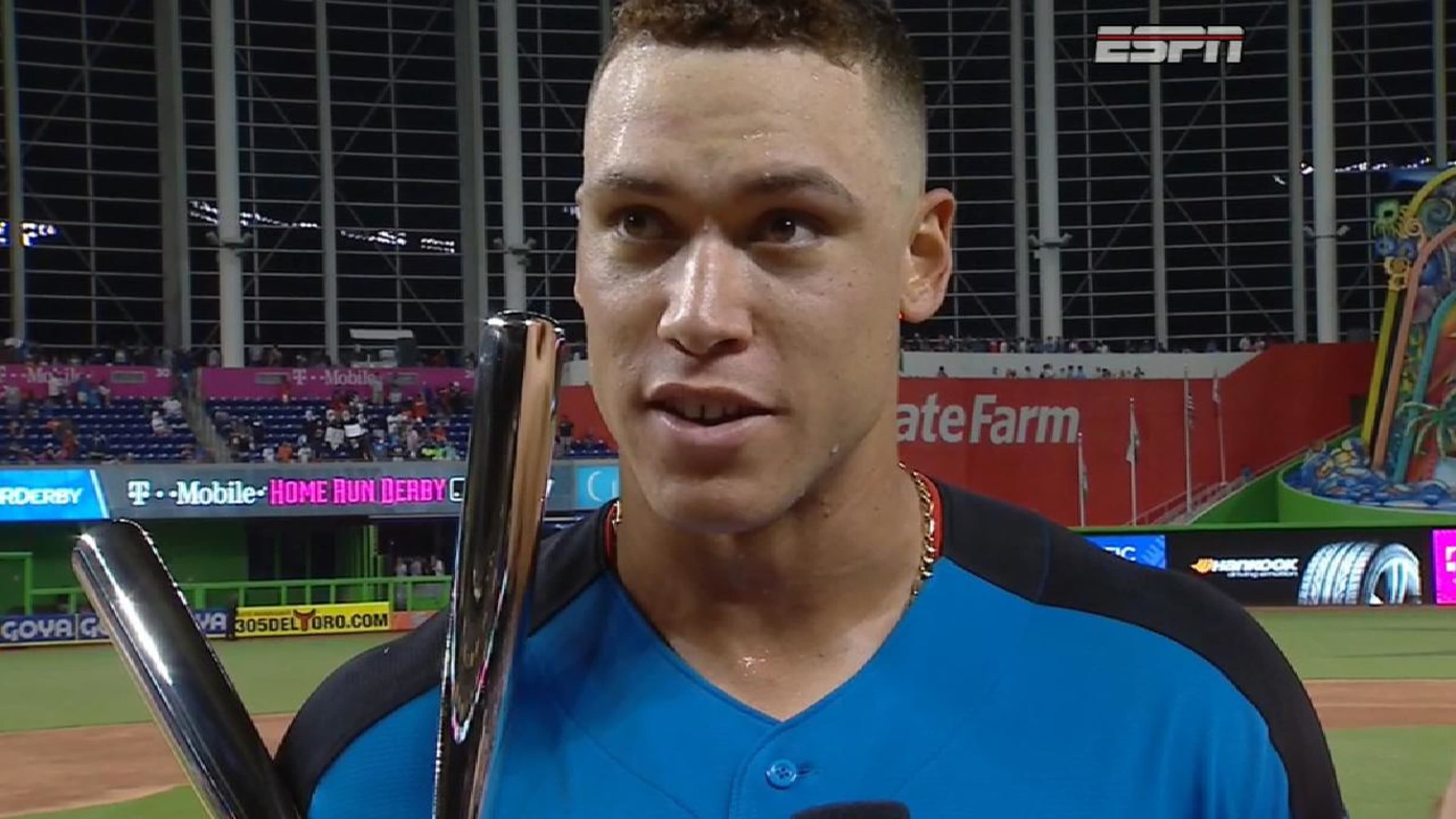 Giancarlo Stanton and Aaron Judge is the Home Run Derby final the universe  deserves 