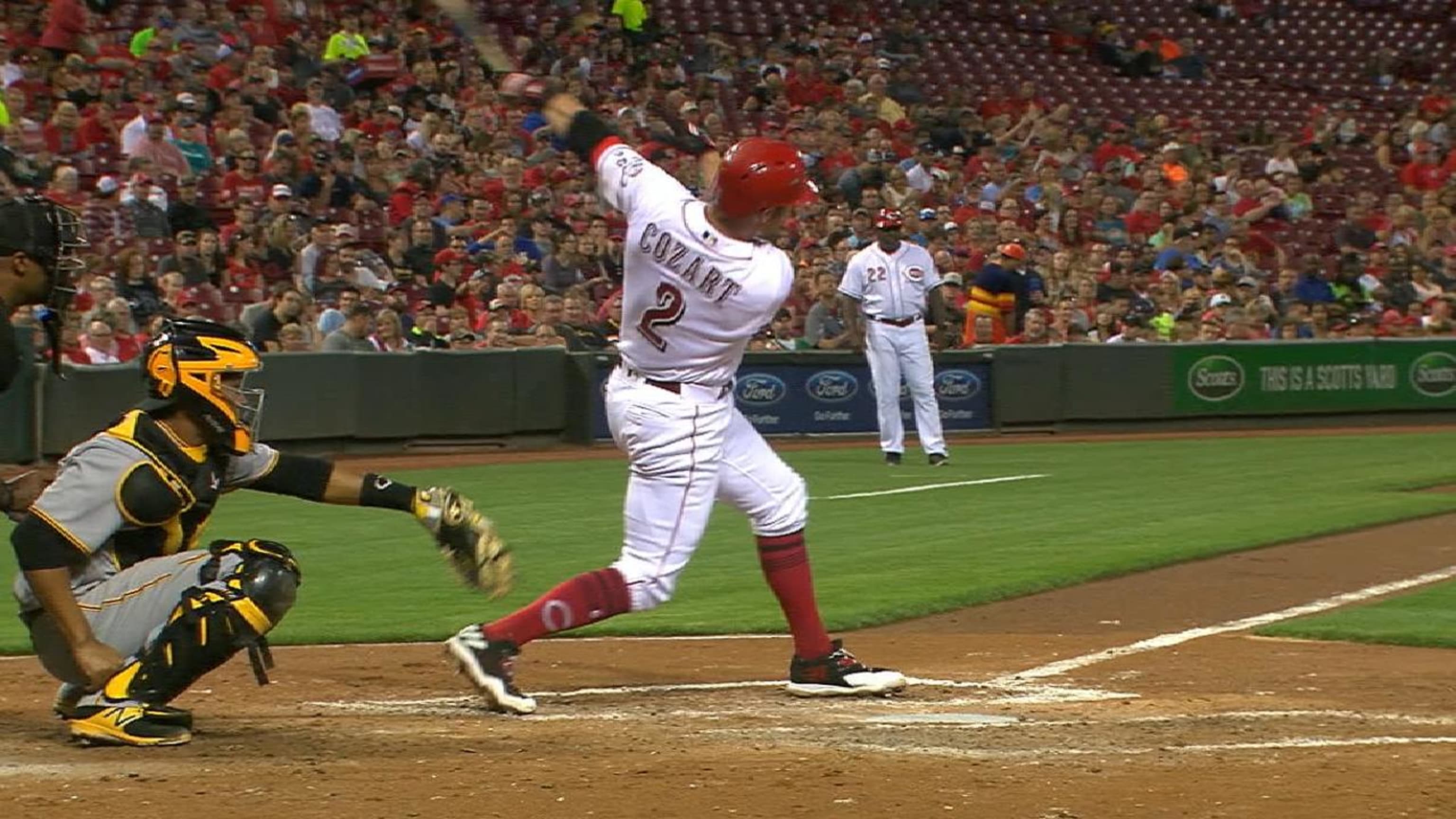 Noche de dos jonrones para Cozart