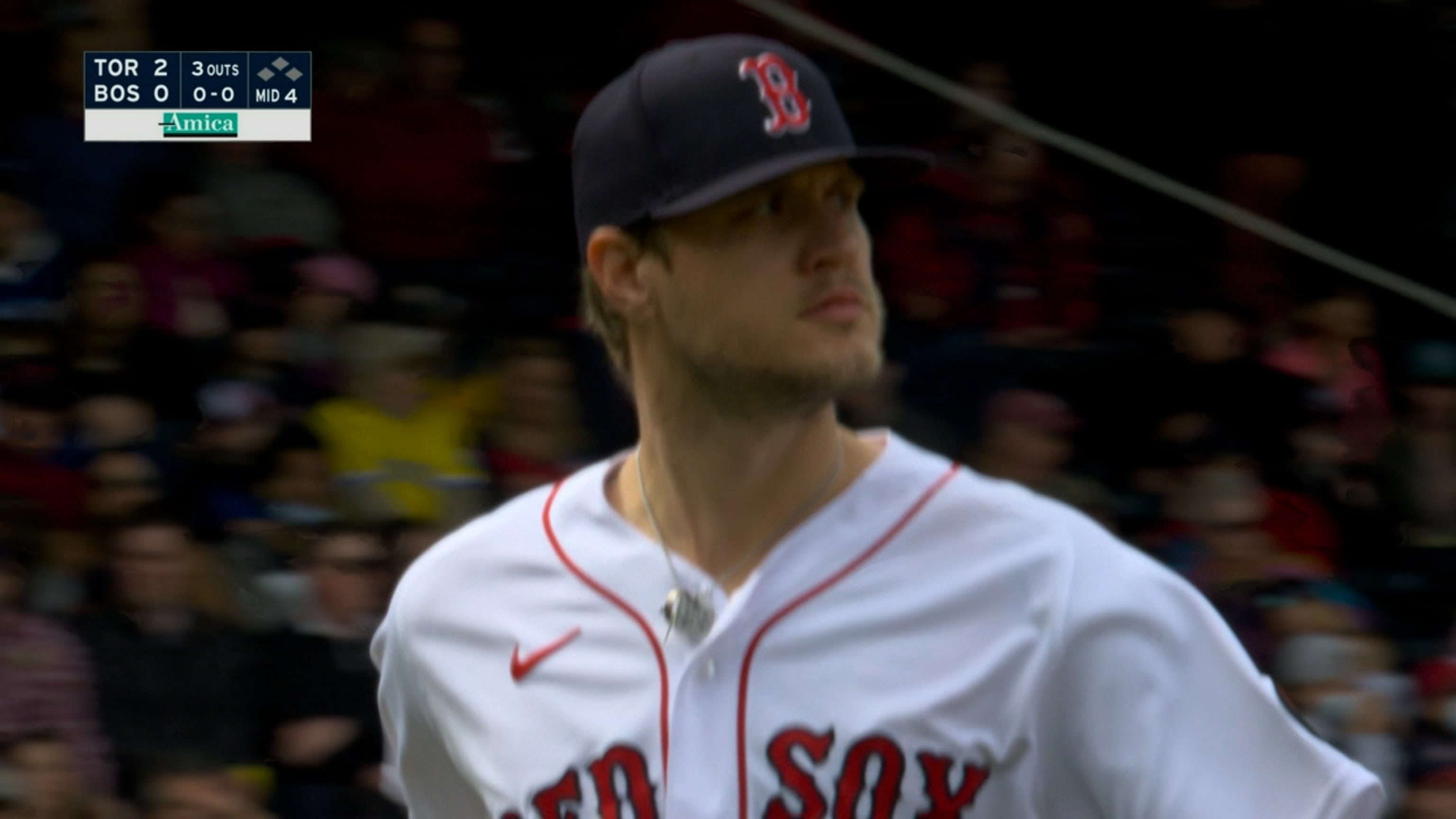 BALTIMORE, MD - APRIL 26: Boston Red Sox starting pitcher Tanner
