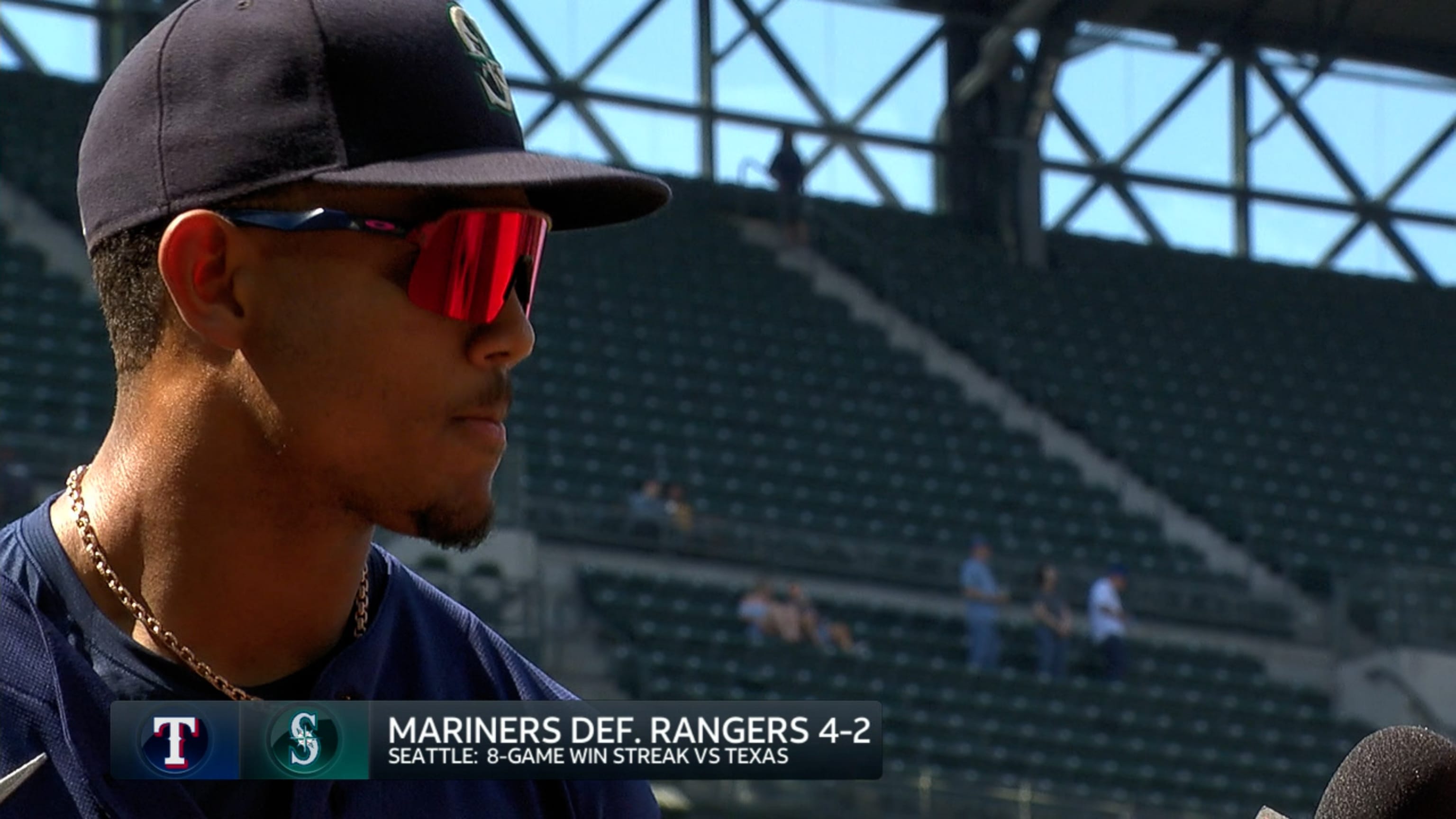 Julio Rodríguez sobre la victoria