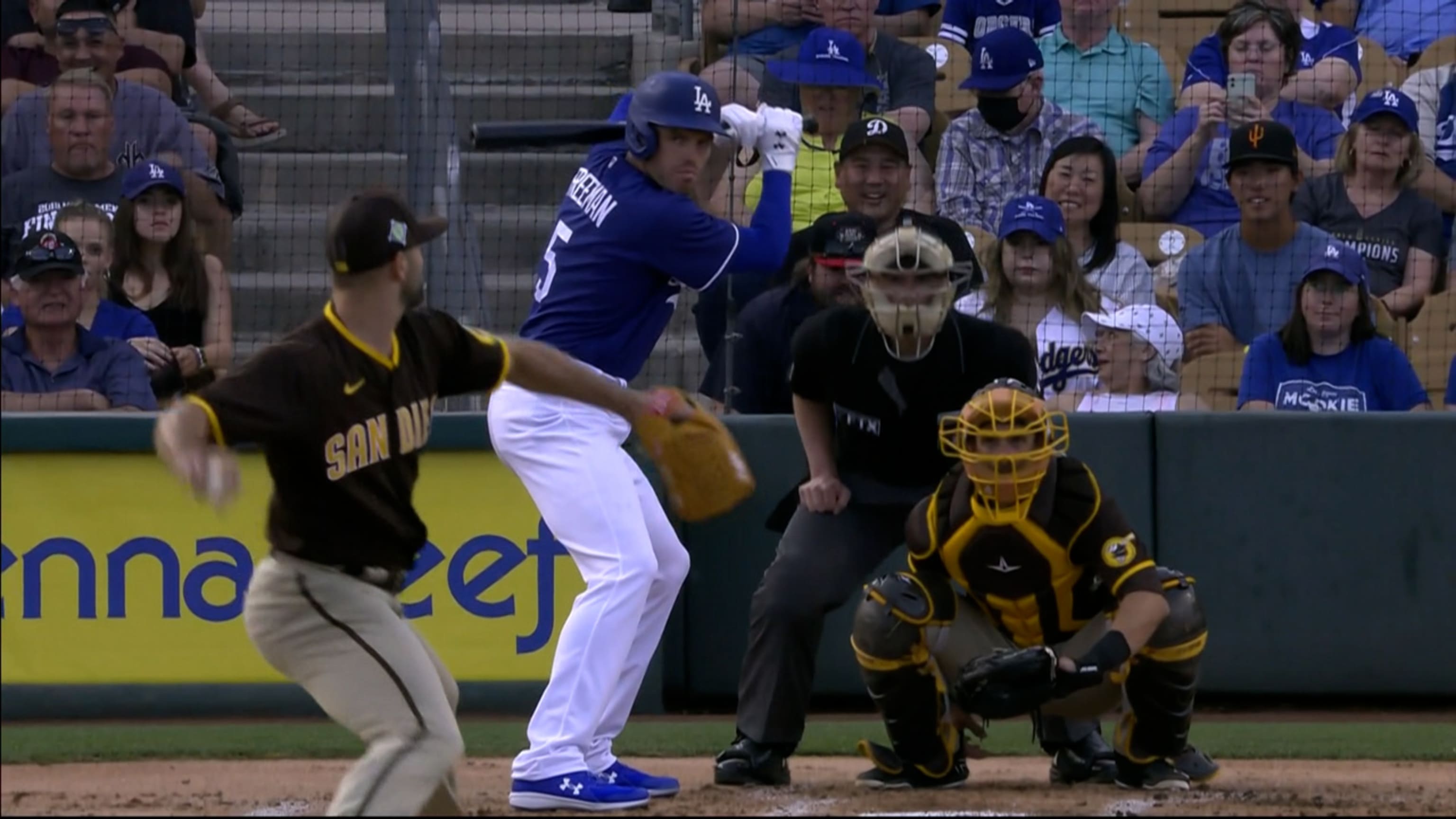 HR solitario de Freddie Freeman&nbsp;