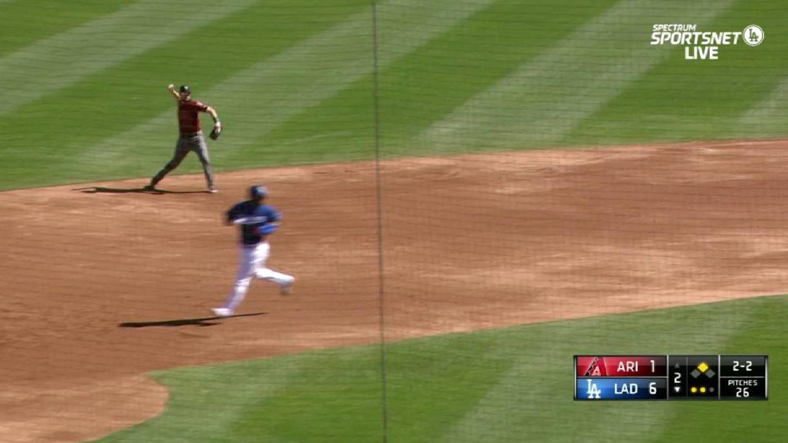 Owings' backhanded stop