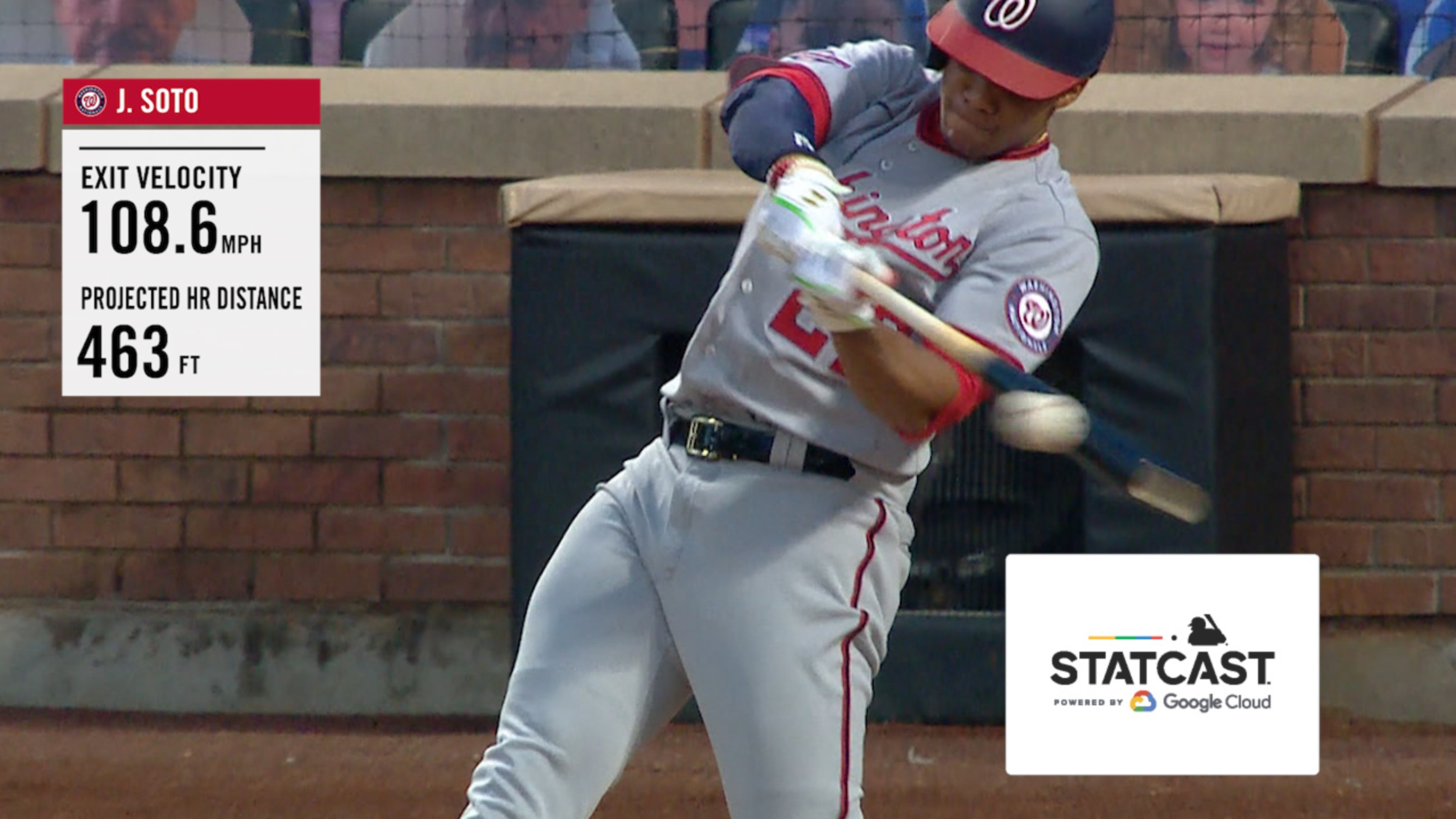 Soto pega HR de 463 pies