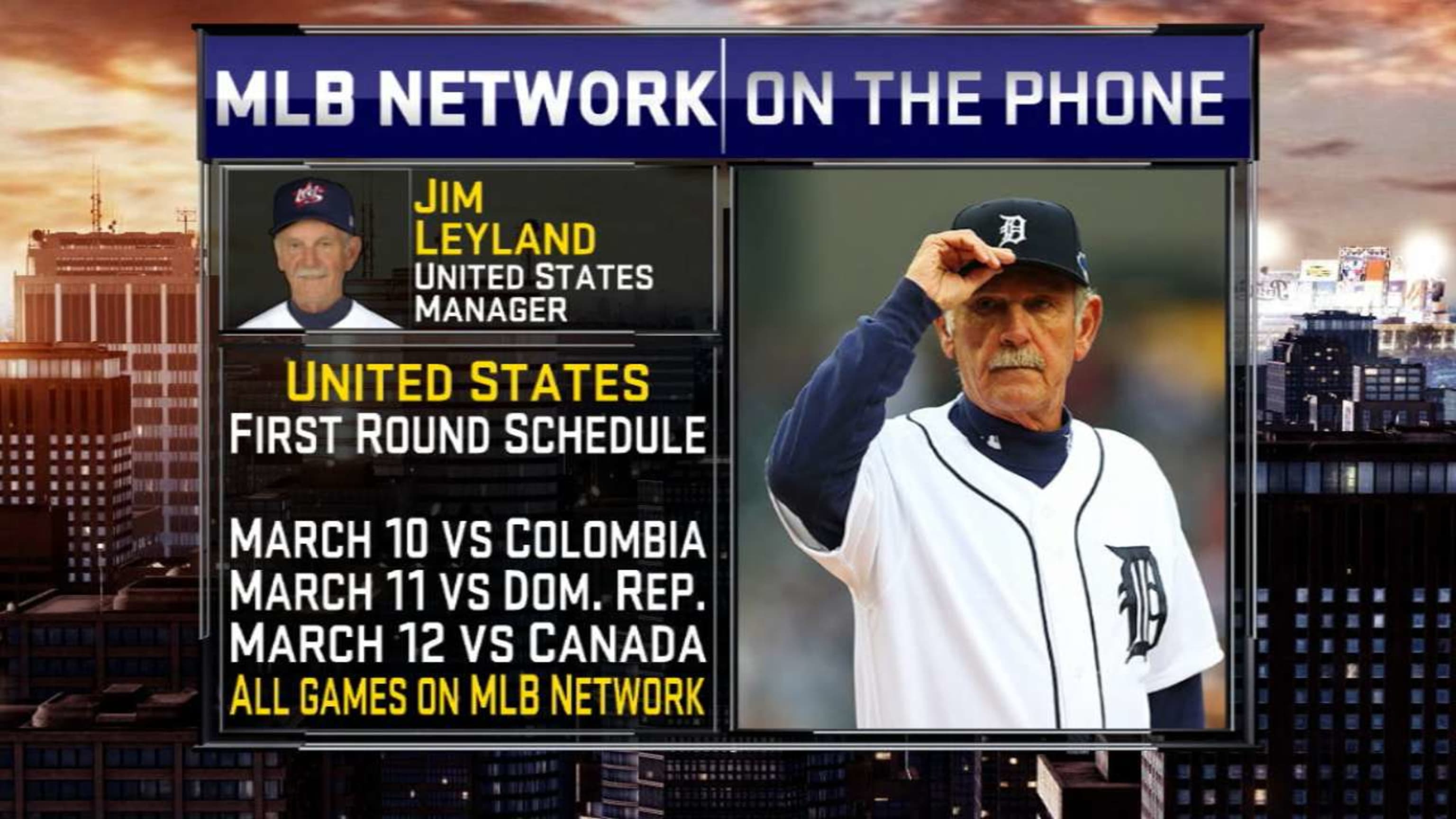 Jim Leyland To Manage Team USA in 2017 World Baseball Classic