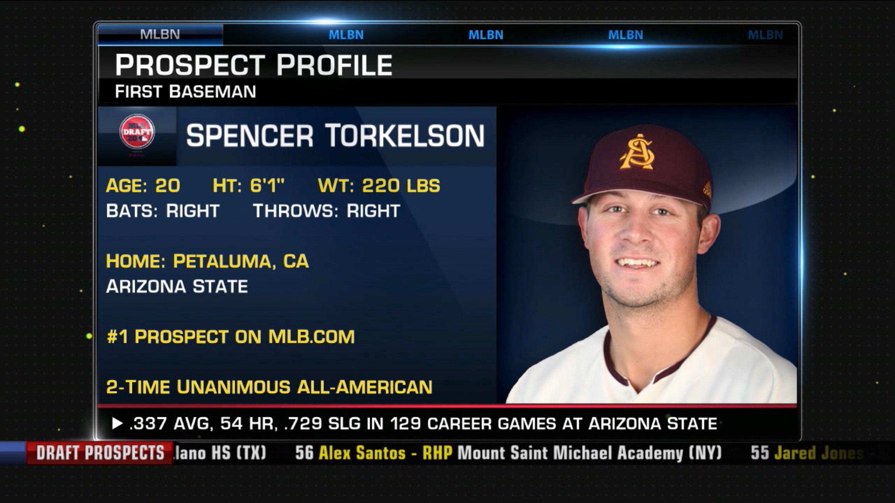 Petaluma's Spencer Torkelson drafted first overall by Tigers