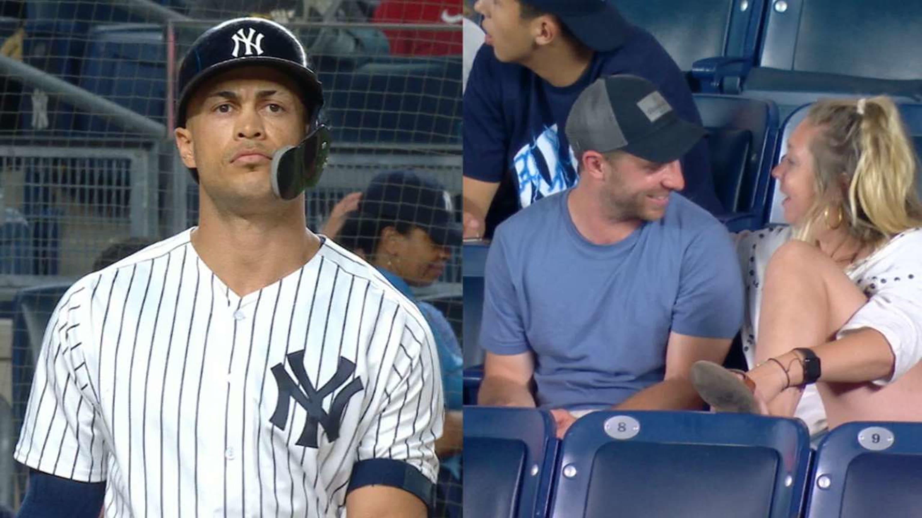 The fan who caught Giancarlo Stanton's 300th home run made