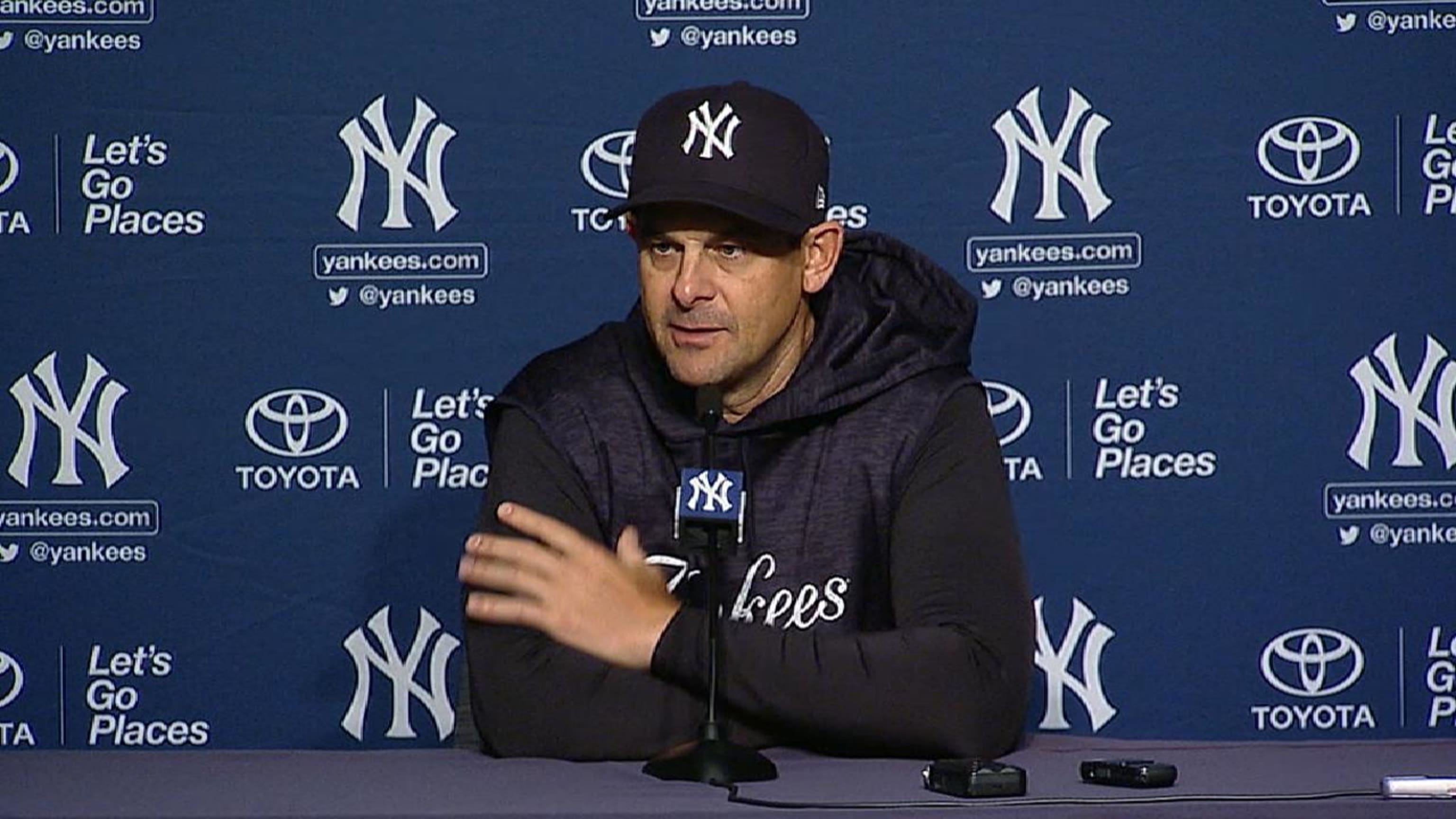 Aaron Boone 'very concerned' about Brandon Drury's blurred vision