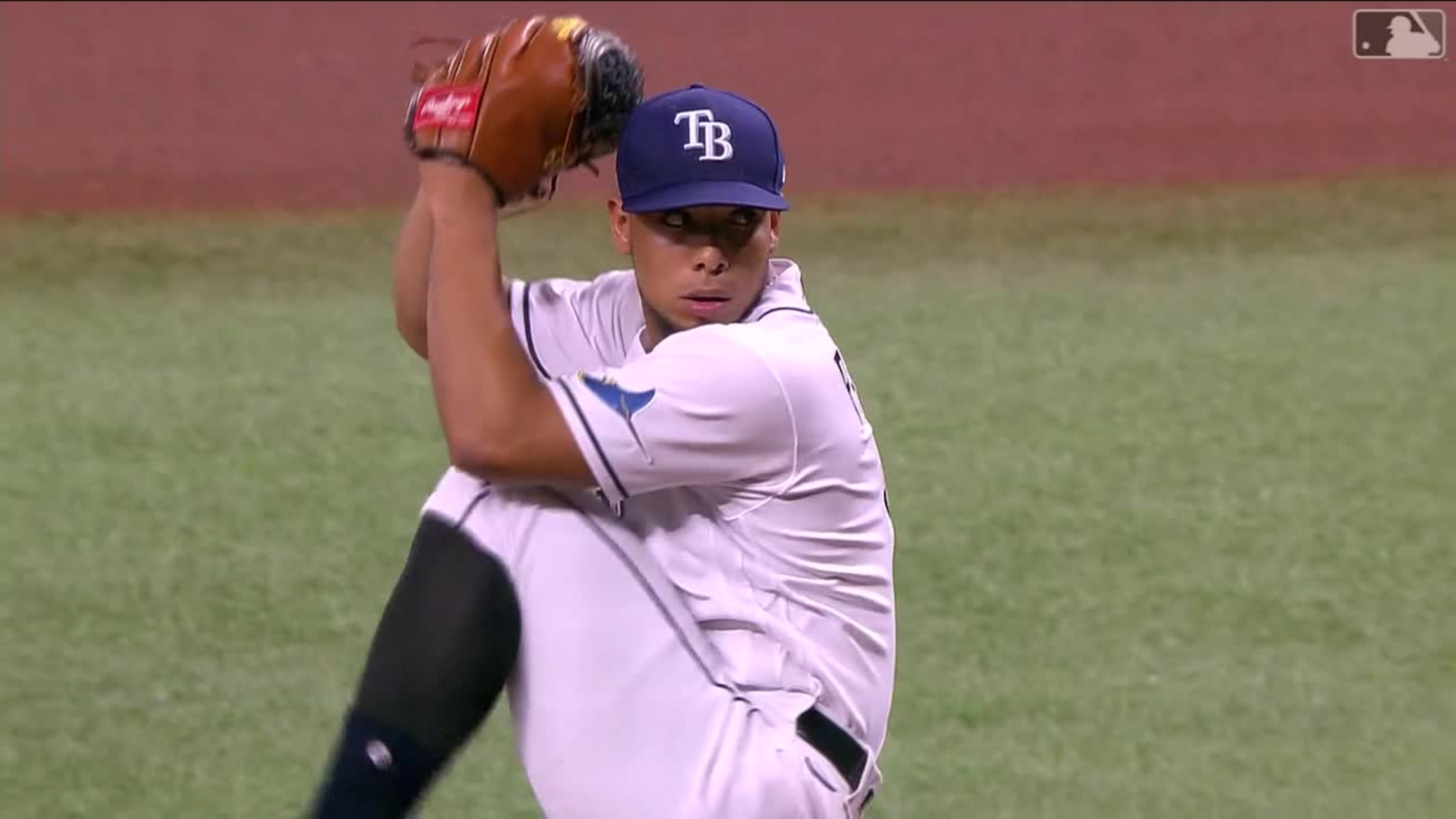 St. Petersburg, FL USA; Tampa Bay Rays pitcher Luis Patino (1) delivers a  pitch during an MLB game against the Texas Rangers on Friday, June 9, 2023  a Stock Photo - Alamy