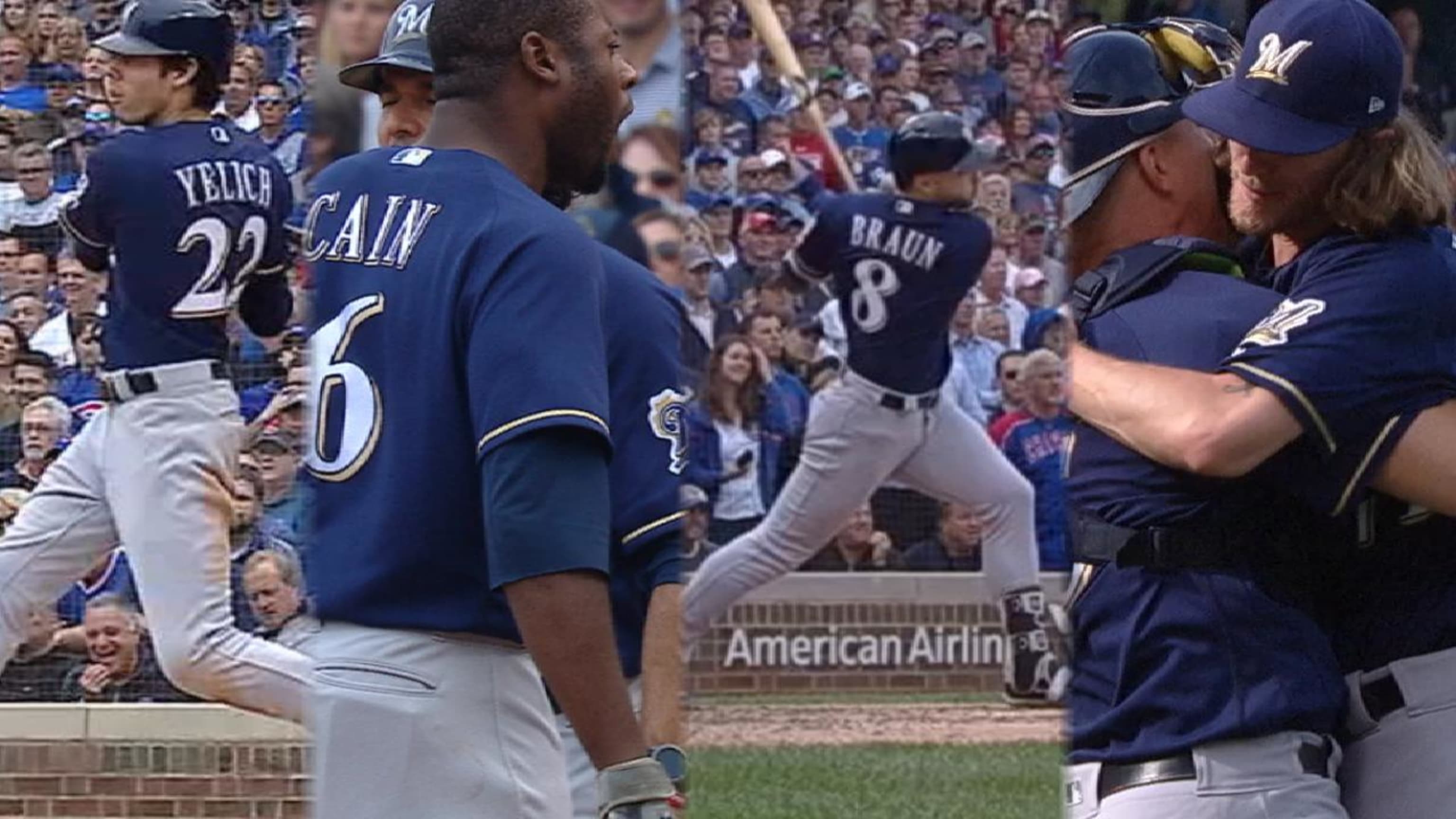 The NL Central-leading @Brewers improve to 20 games over .500!