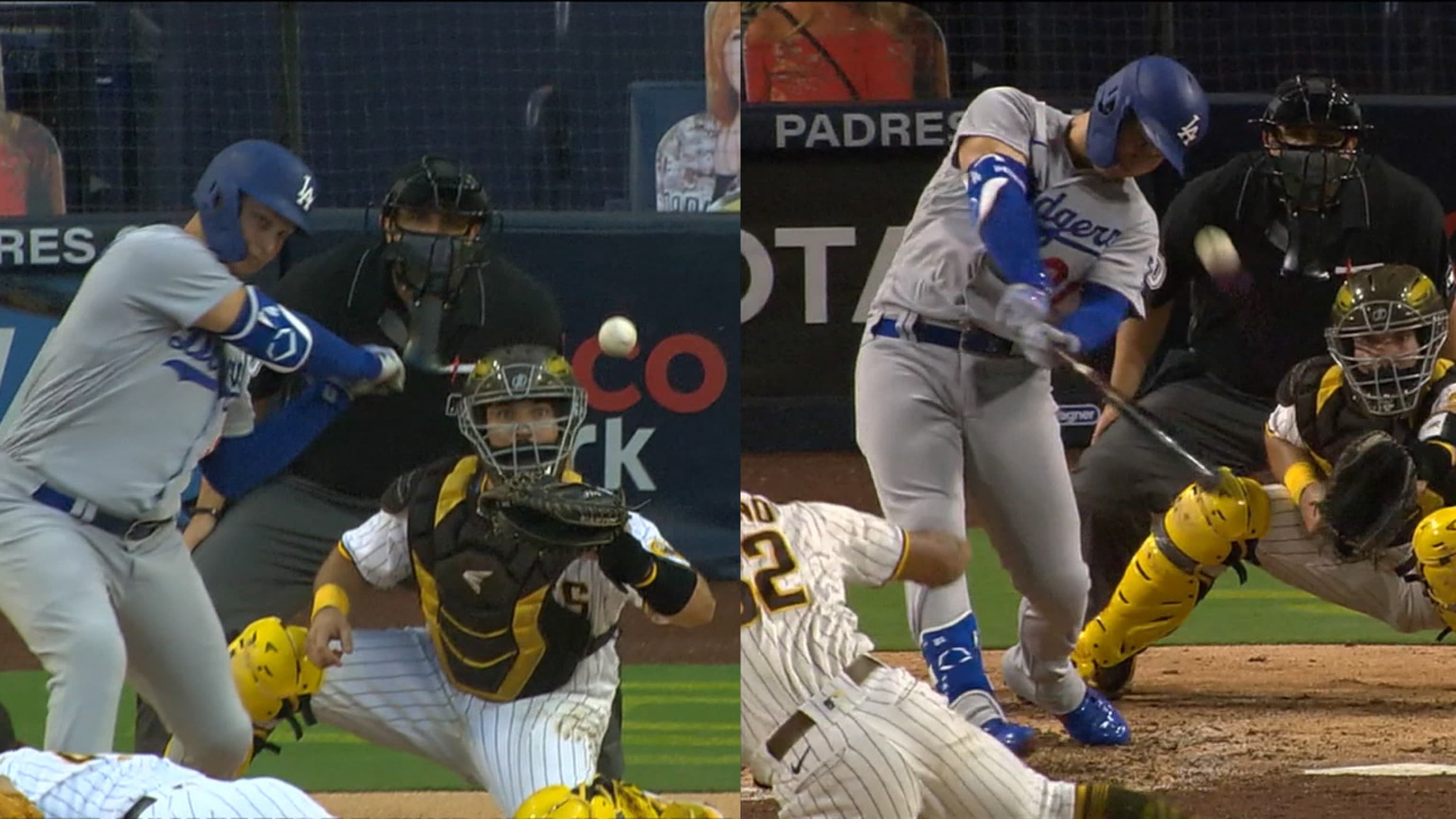 Joc Pederson la bota 2 veces