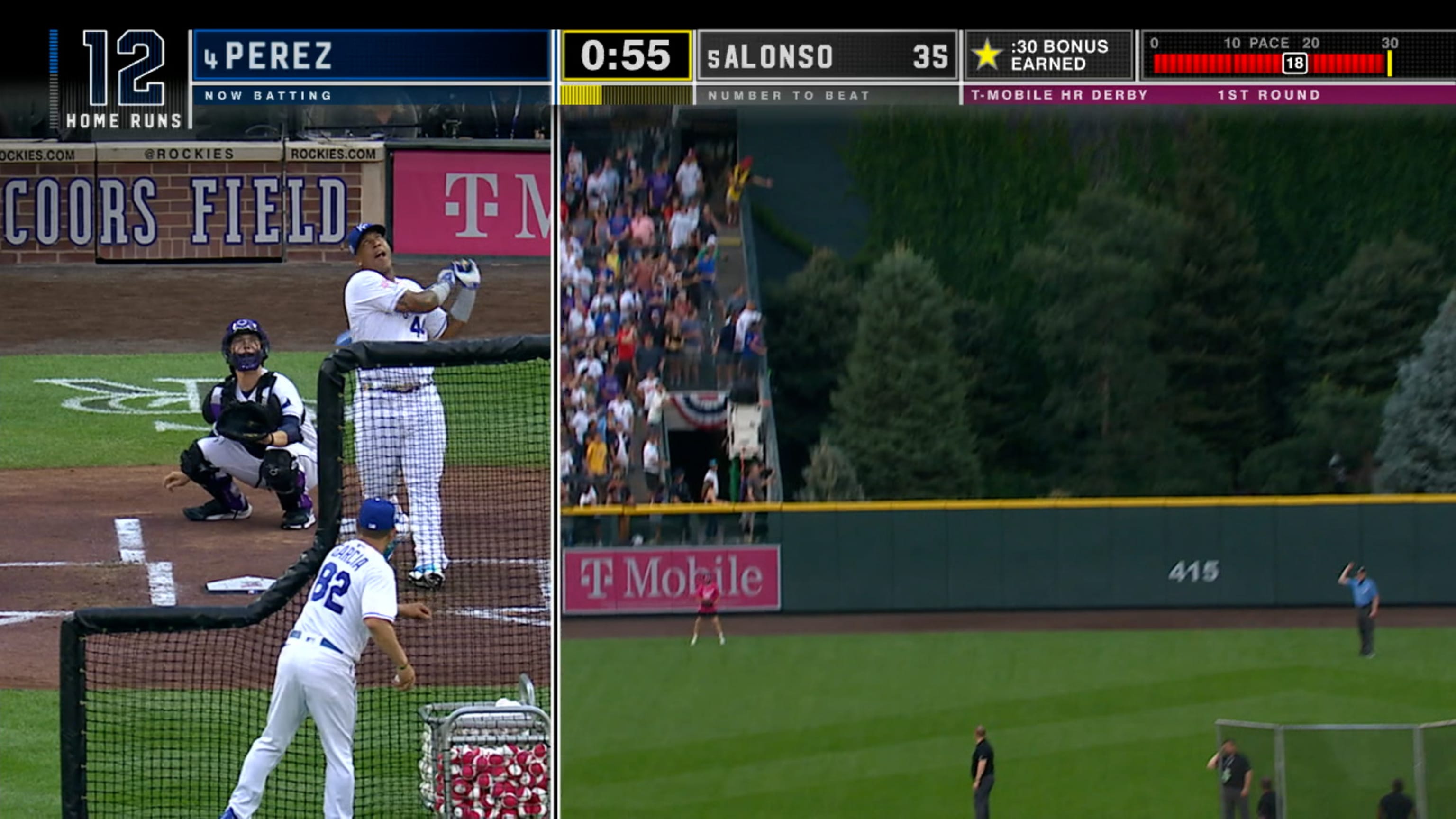Salvador Perez's 491-foot homer 