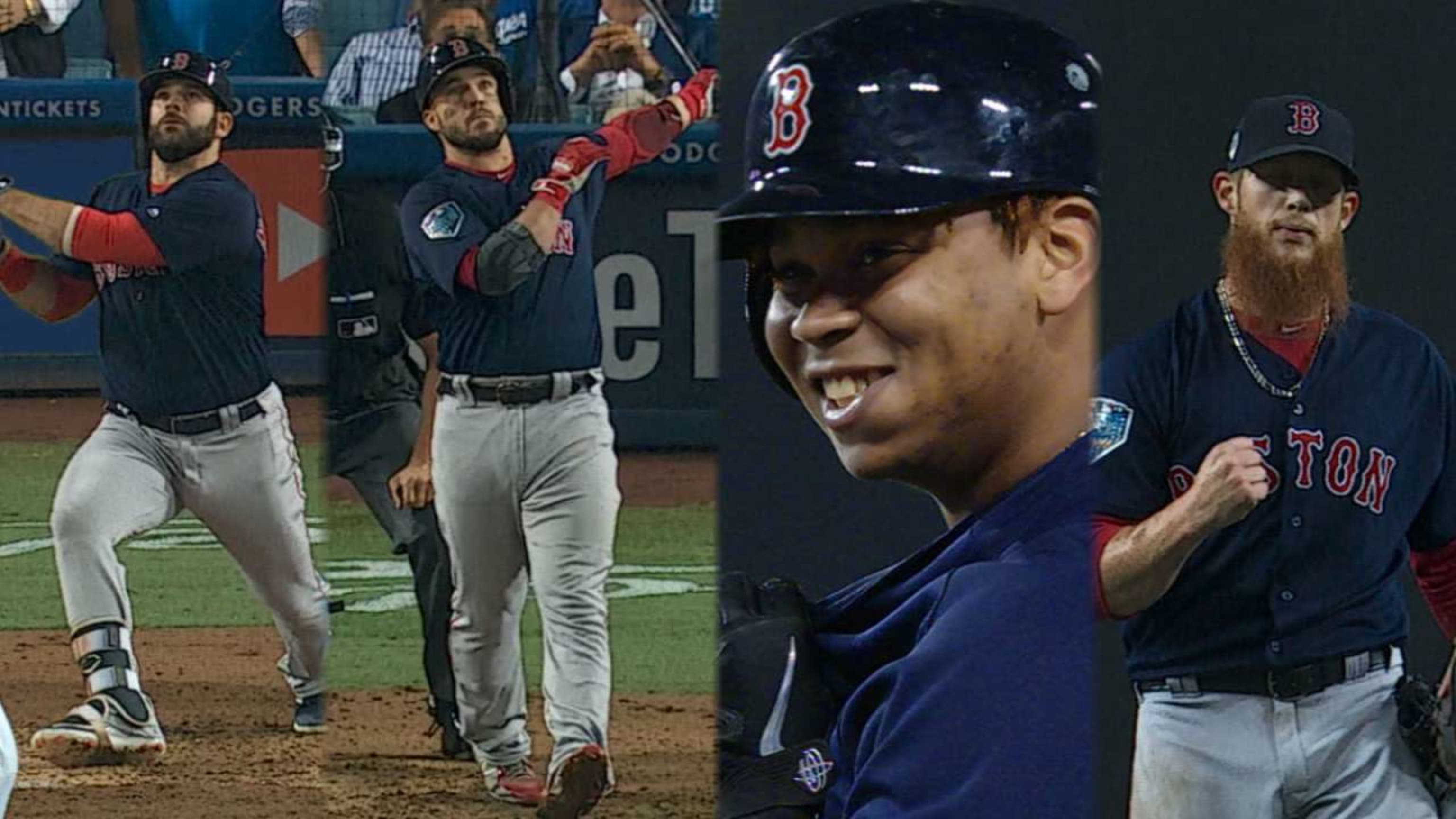 Mitch Moreland Steve Pearce Spark Game 4 Win