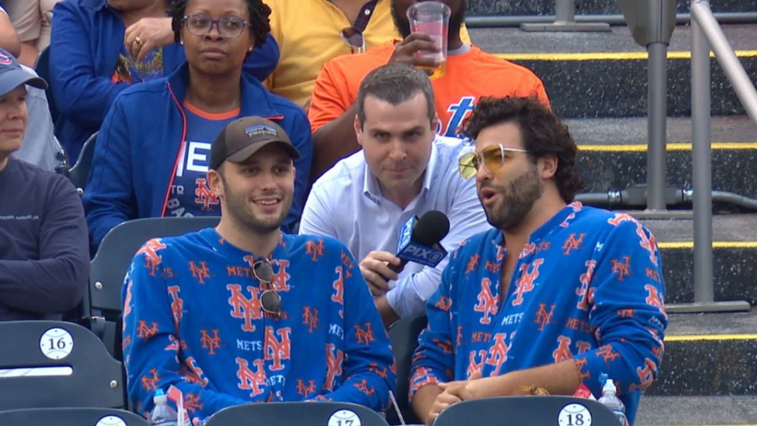 Let us introduce you to the Mets 'Onesie Bros