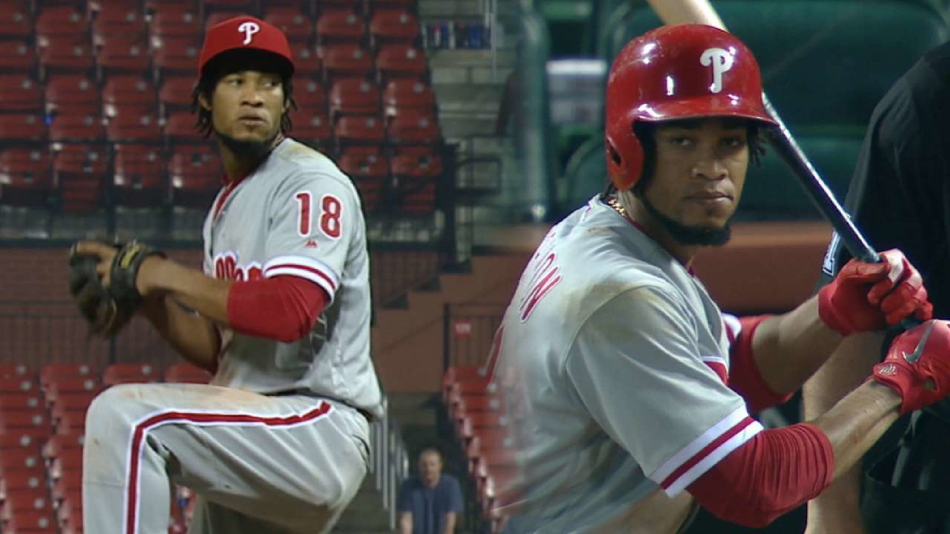Florimon homers after pitching
