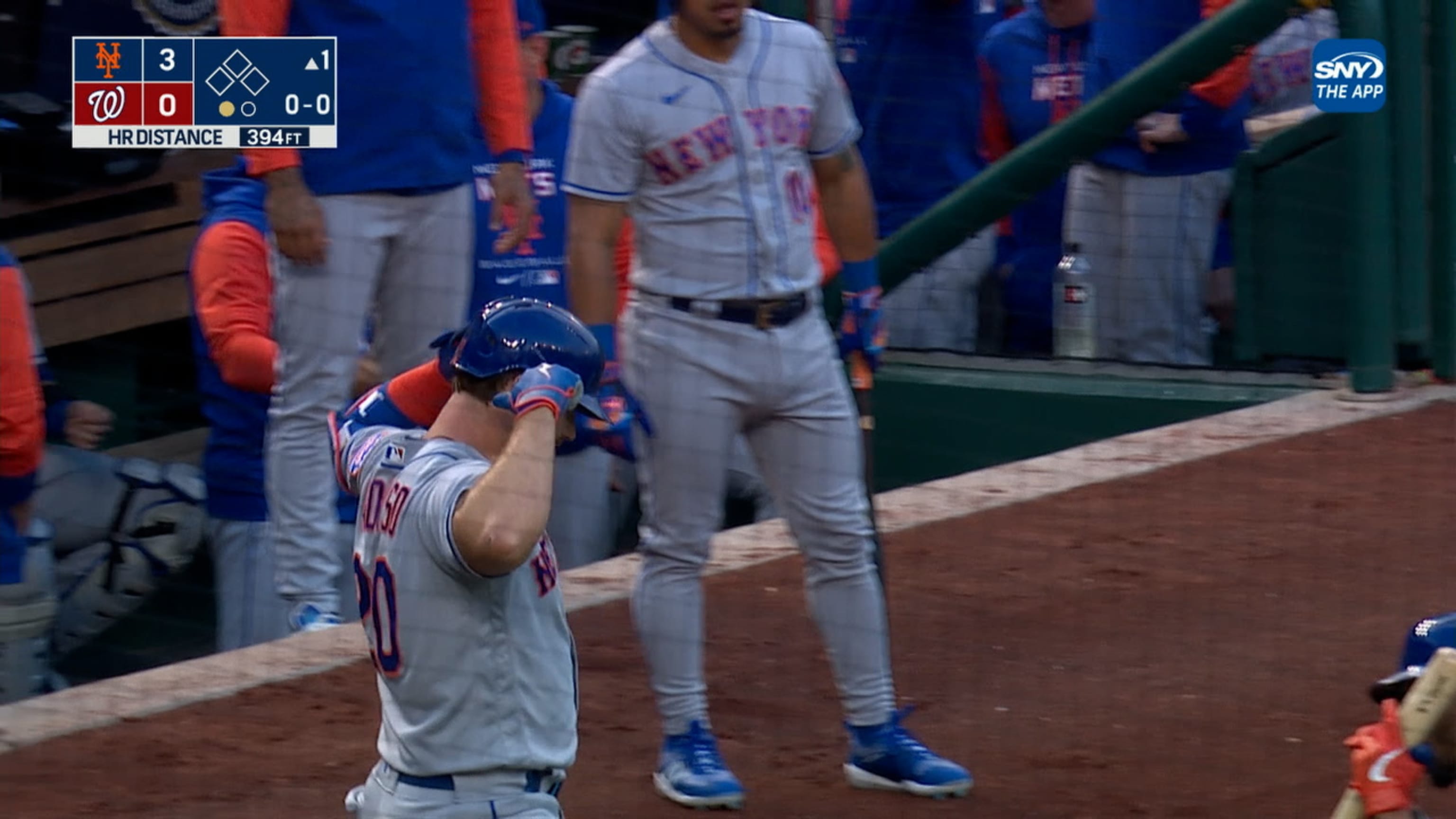 Pete Alonso's two-run homer