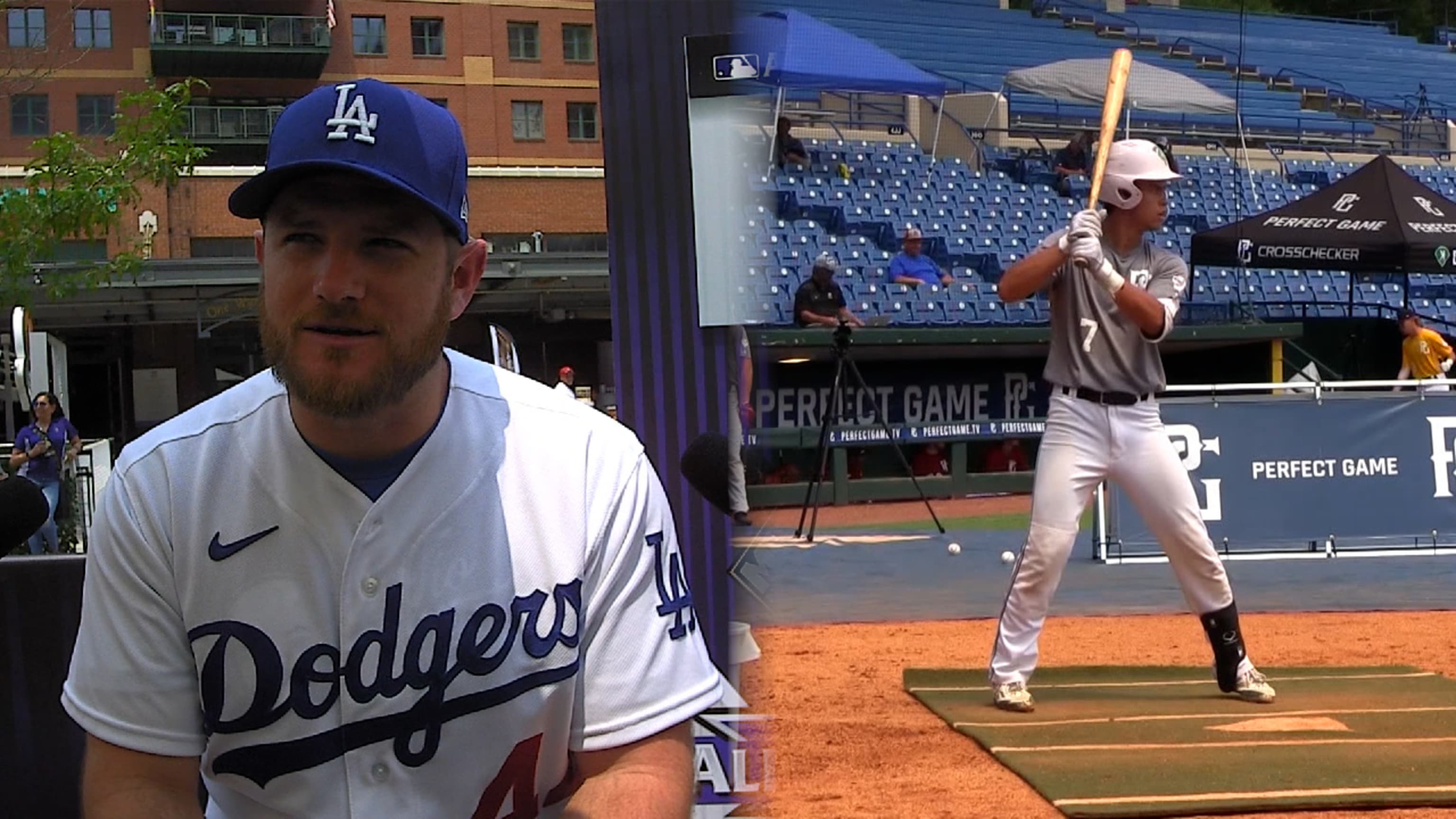 Muncy on Muncy being drafted