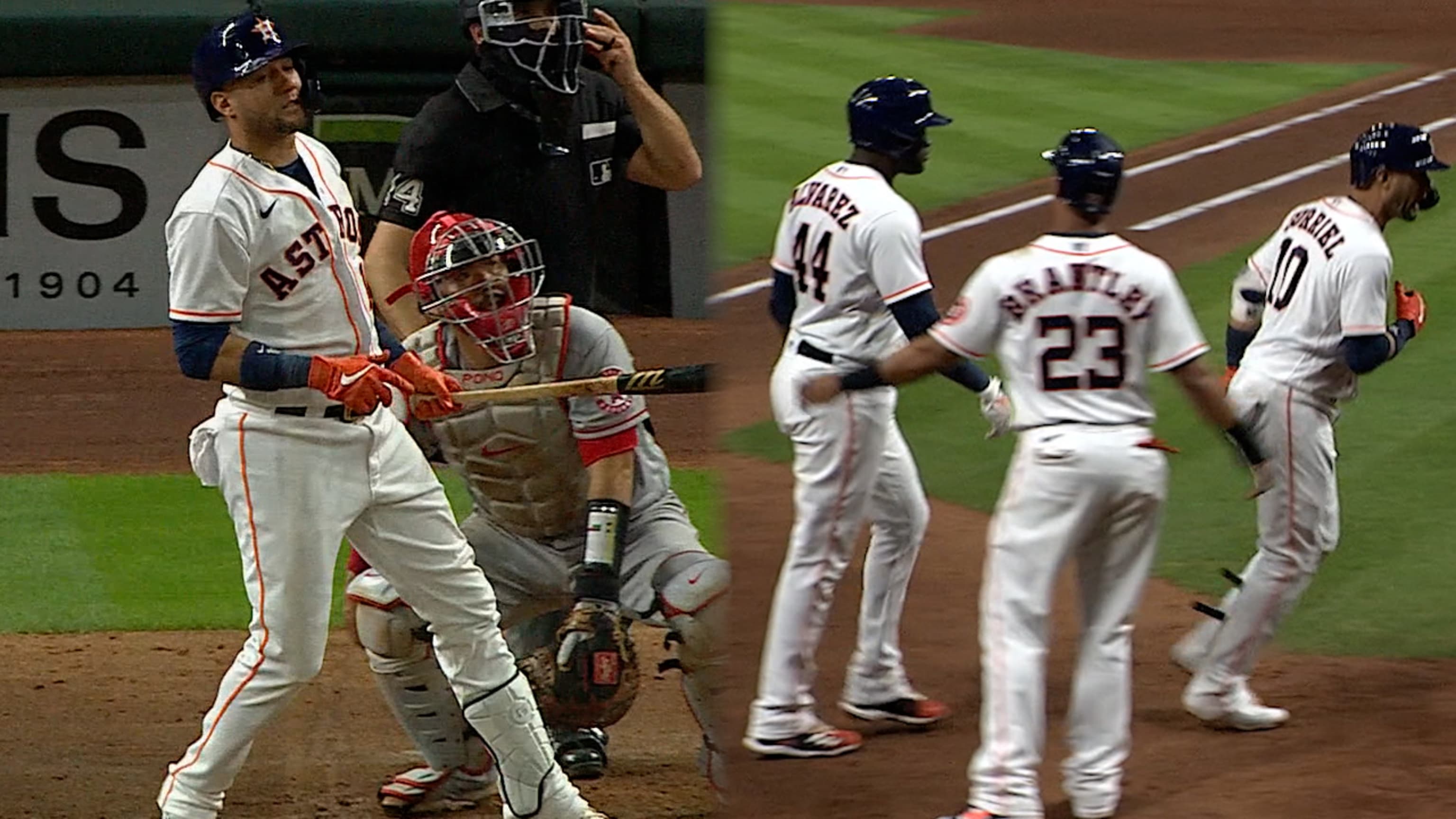 Gurriel pega jonrón de 3 carreras