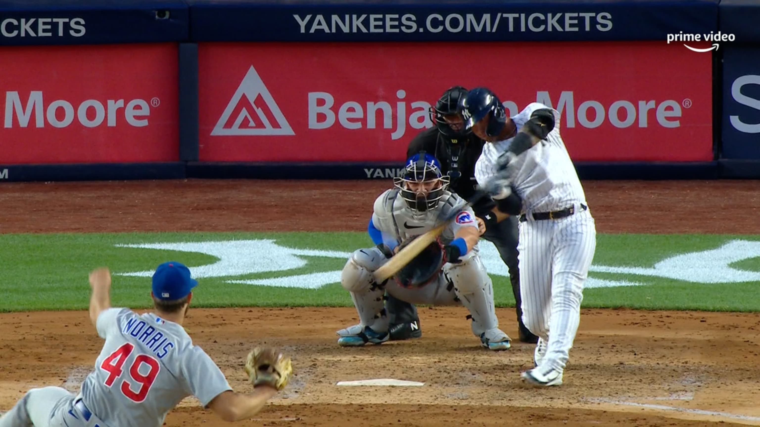 Trevino, Carpenter help Yankees crush Angels