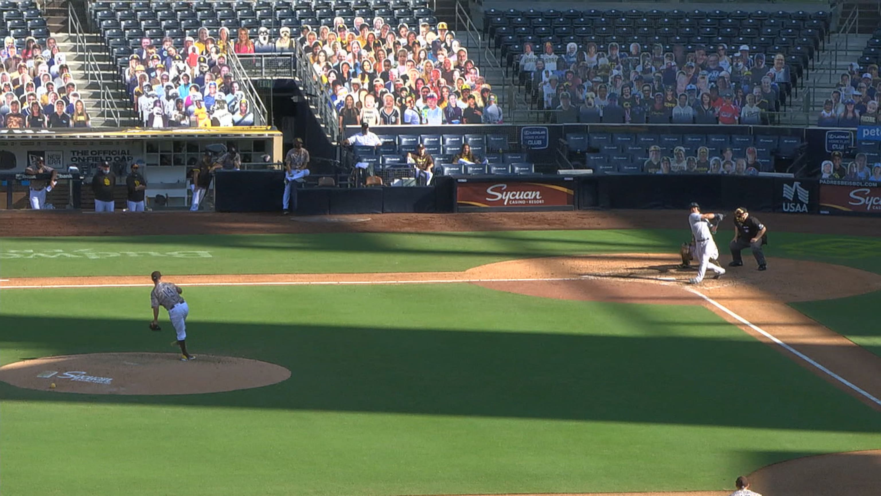 Moore's game-tying home run