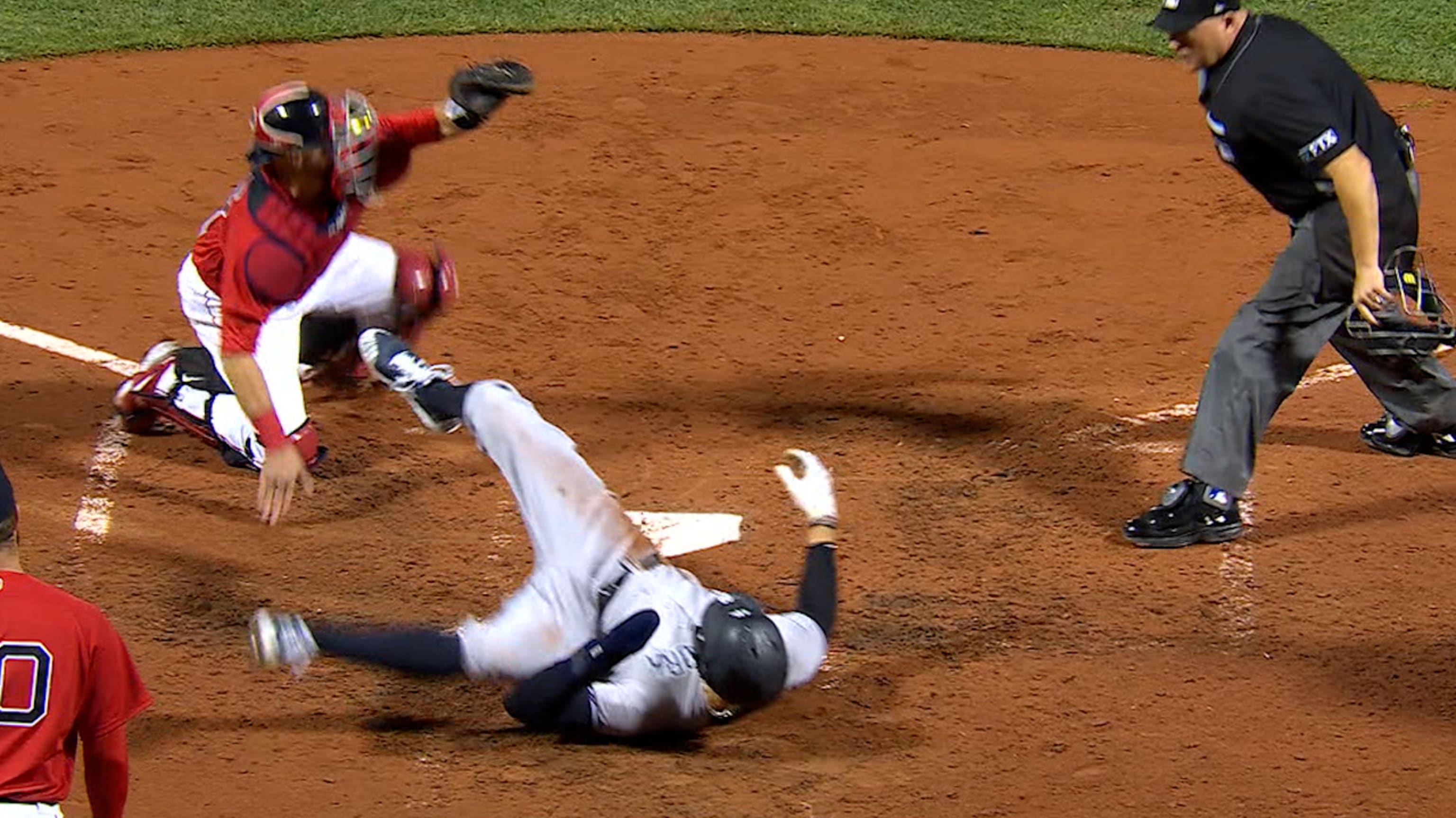 Punches thrown as Yankees-Red Sox rivalry heats up over aggressive slide