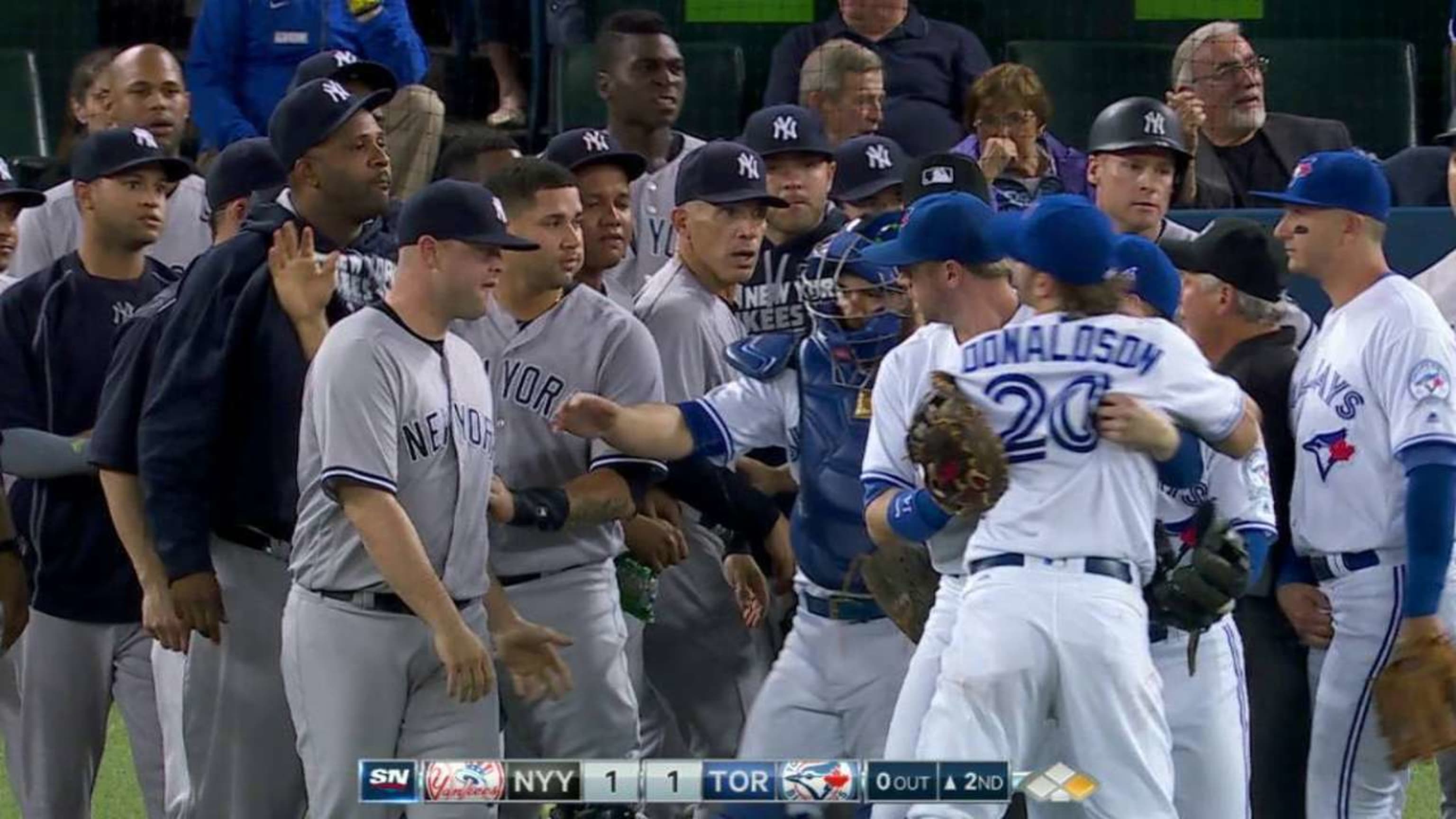 Yankees' Luis Severino explains jawing with Blue Jays' dugout 