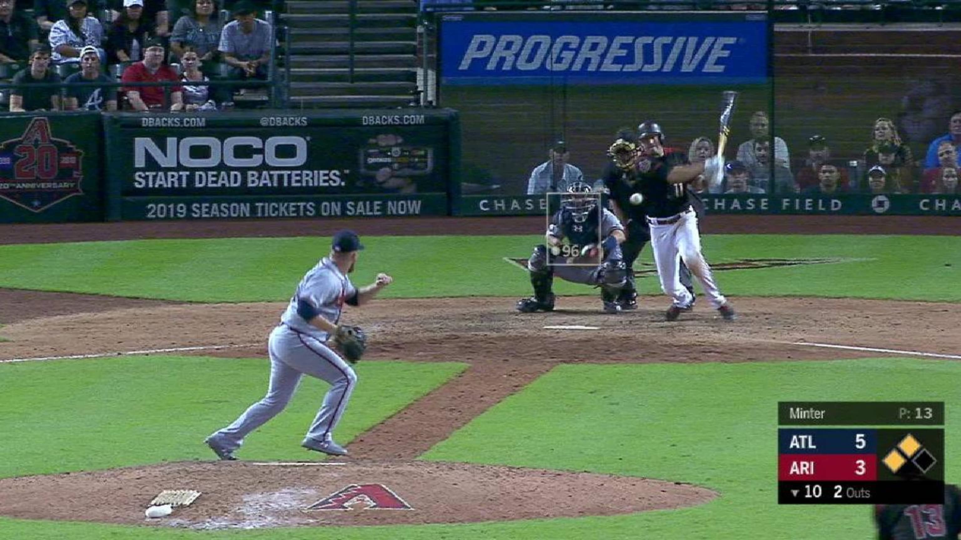 Pollock's RBI infield single