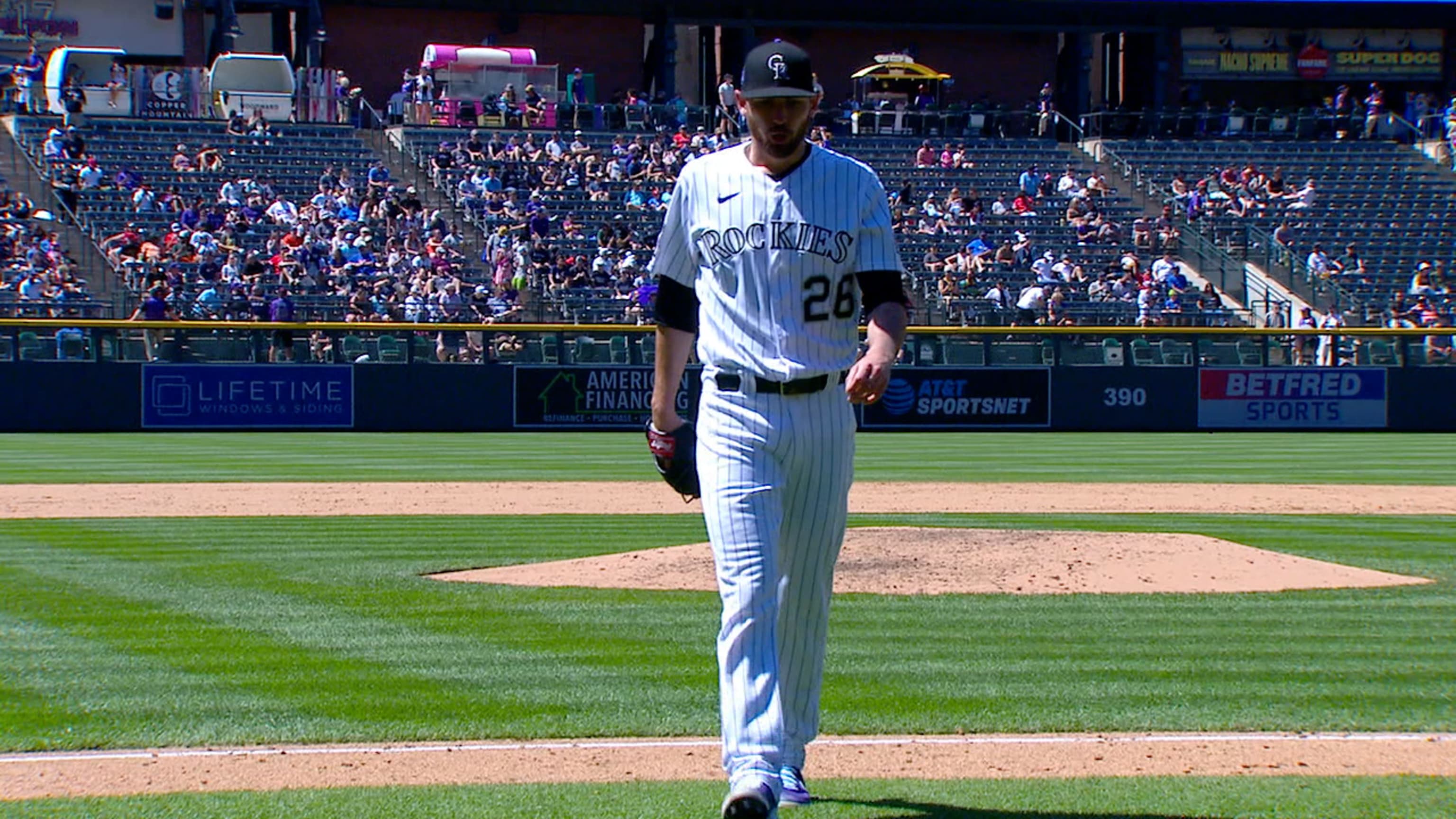 Austin Gomber poncha a seis