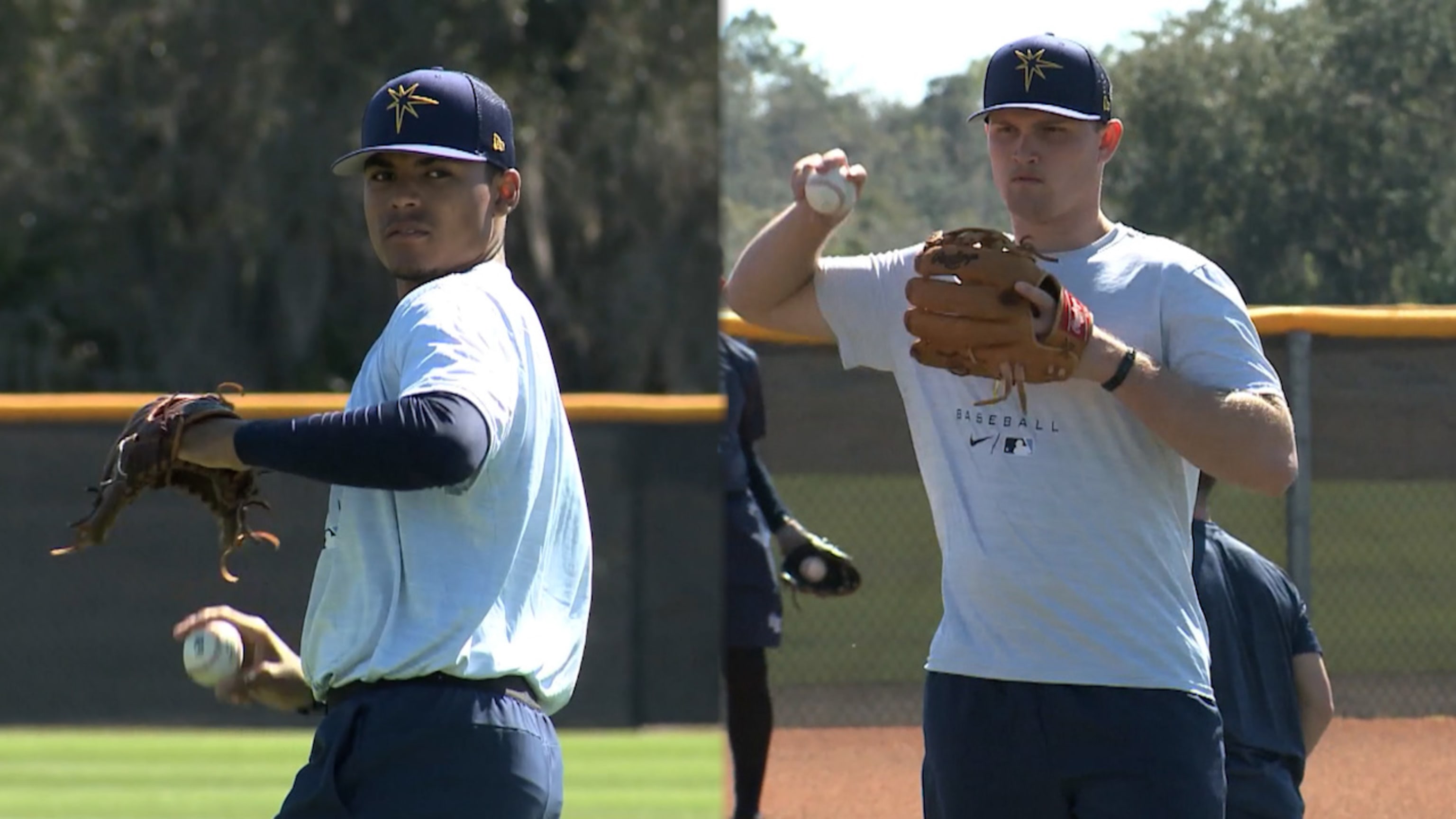 Rays spring training new arrivals