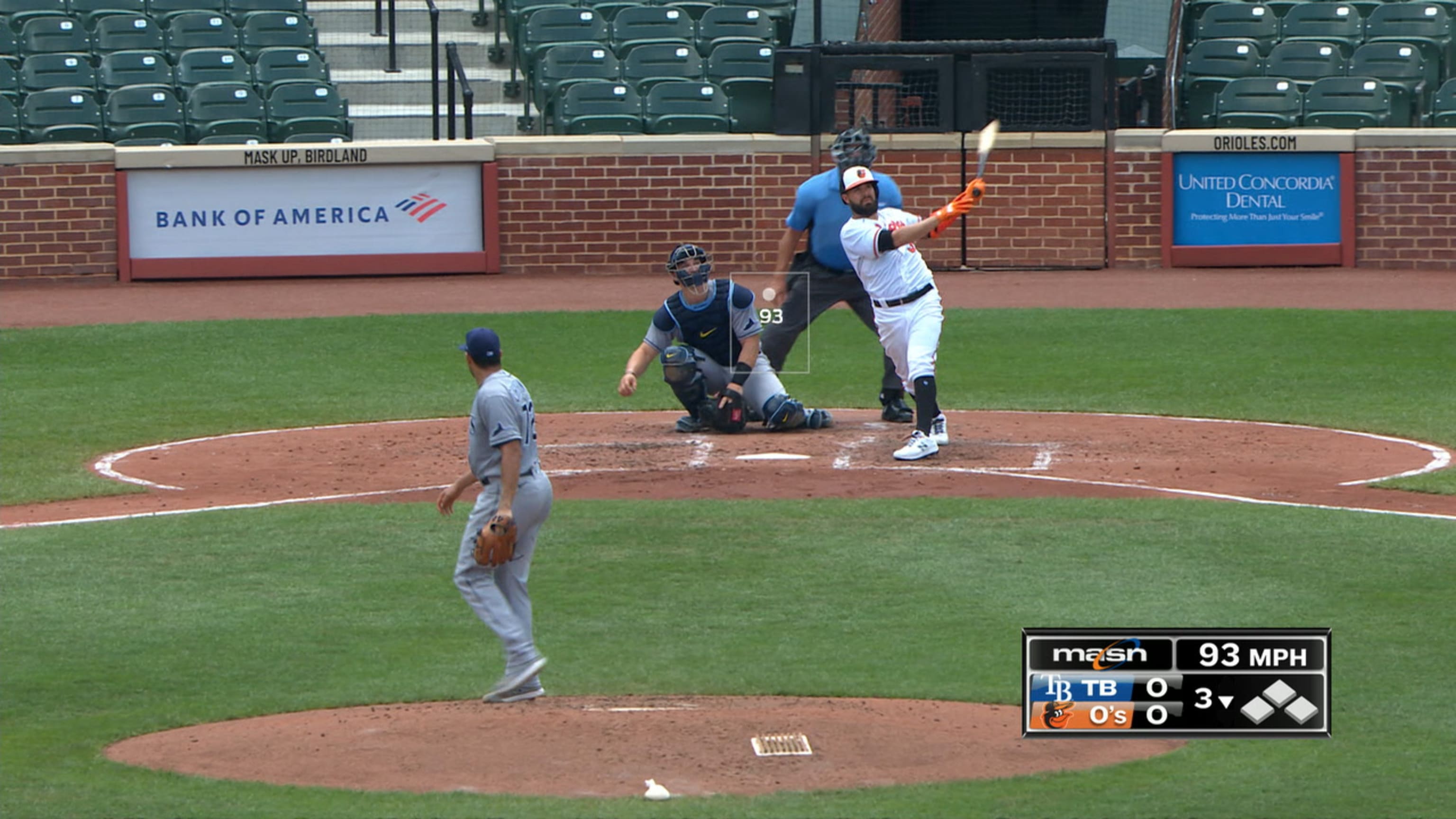 Renato Núñez despacha HR solitario