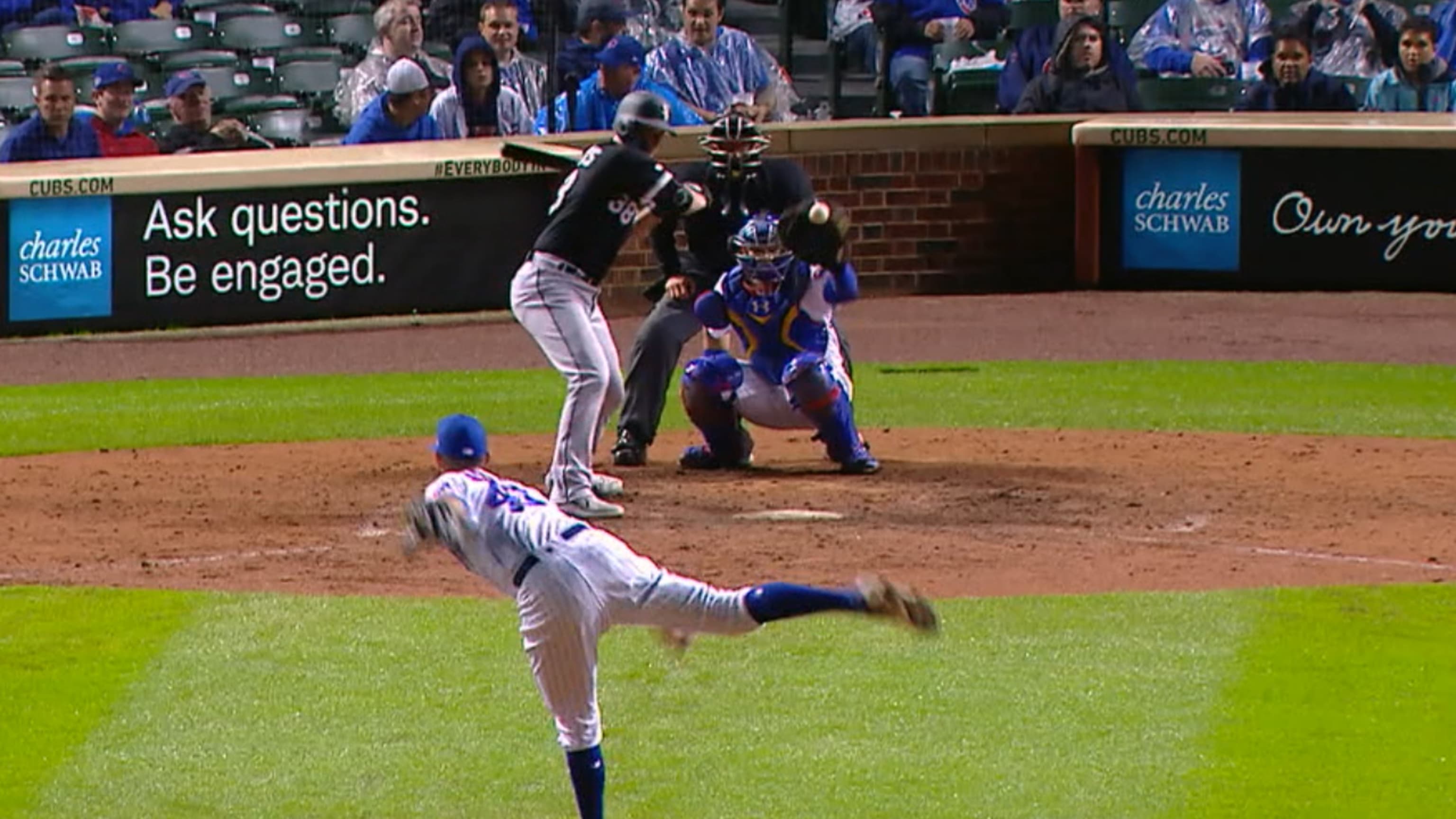 Collins walks in 1st MLB PA