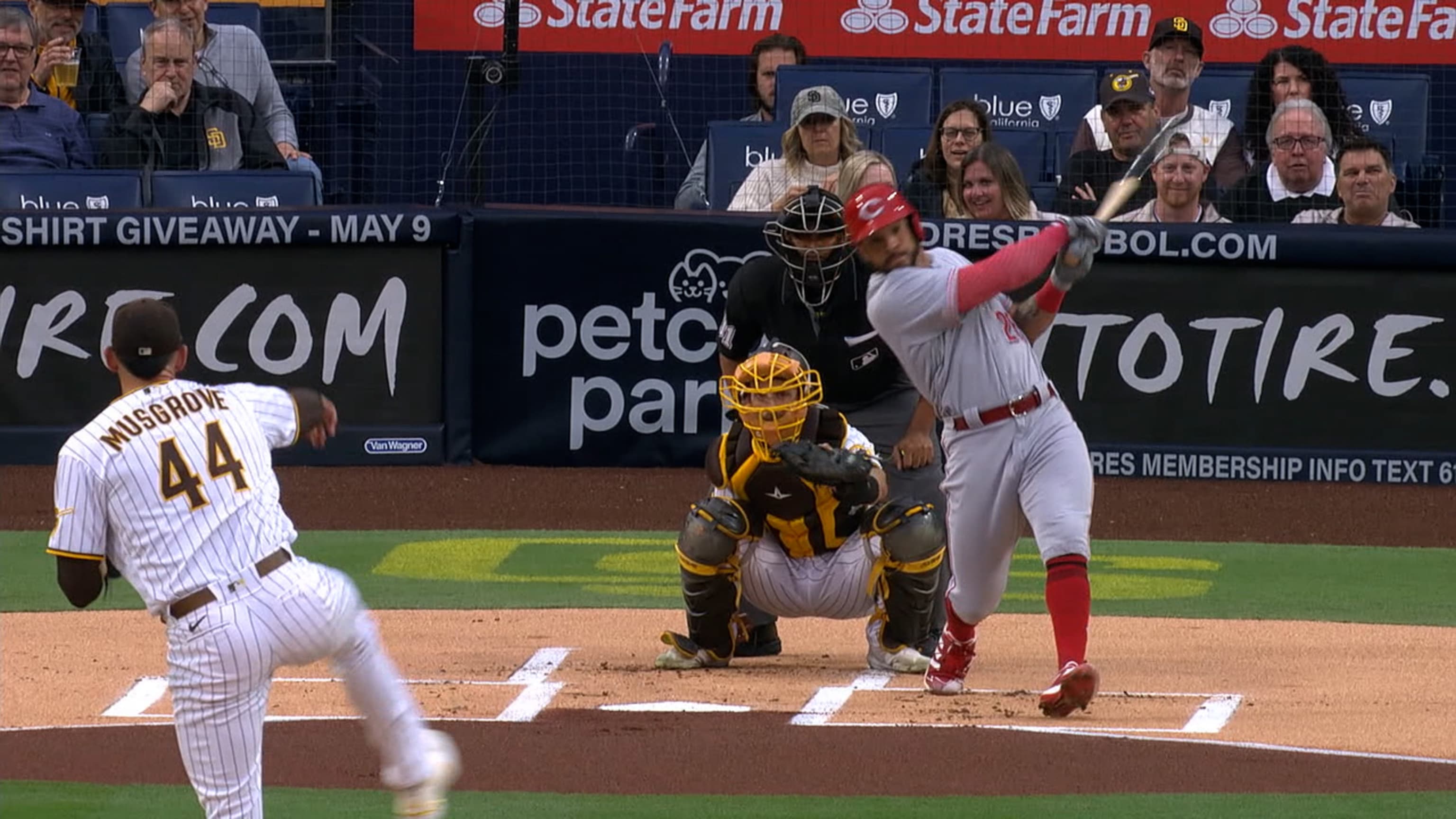 Tommy Pham, Reds upset at Padres' Luke Voit for injuring catcher